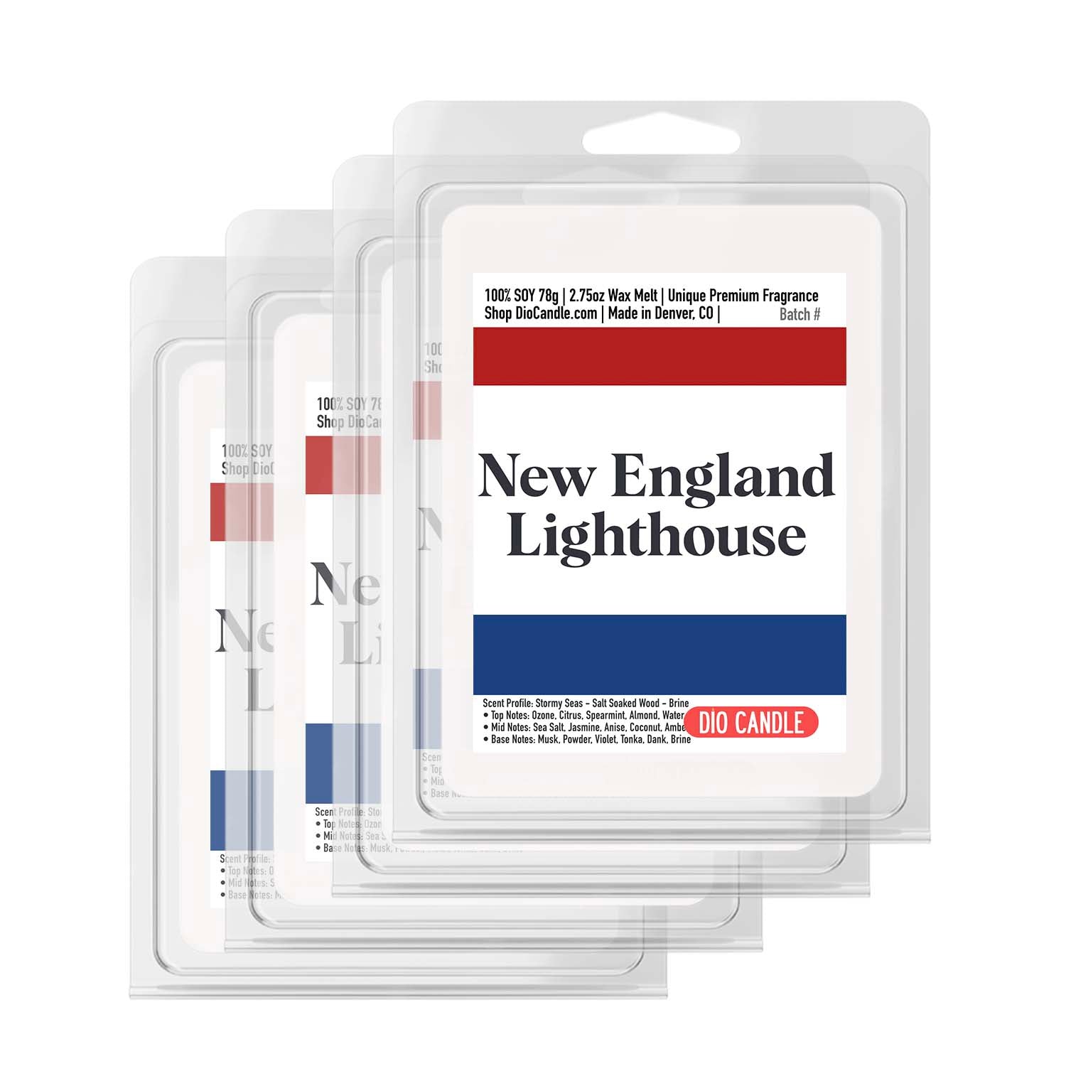 New England Lighthouse Candle