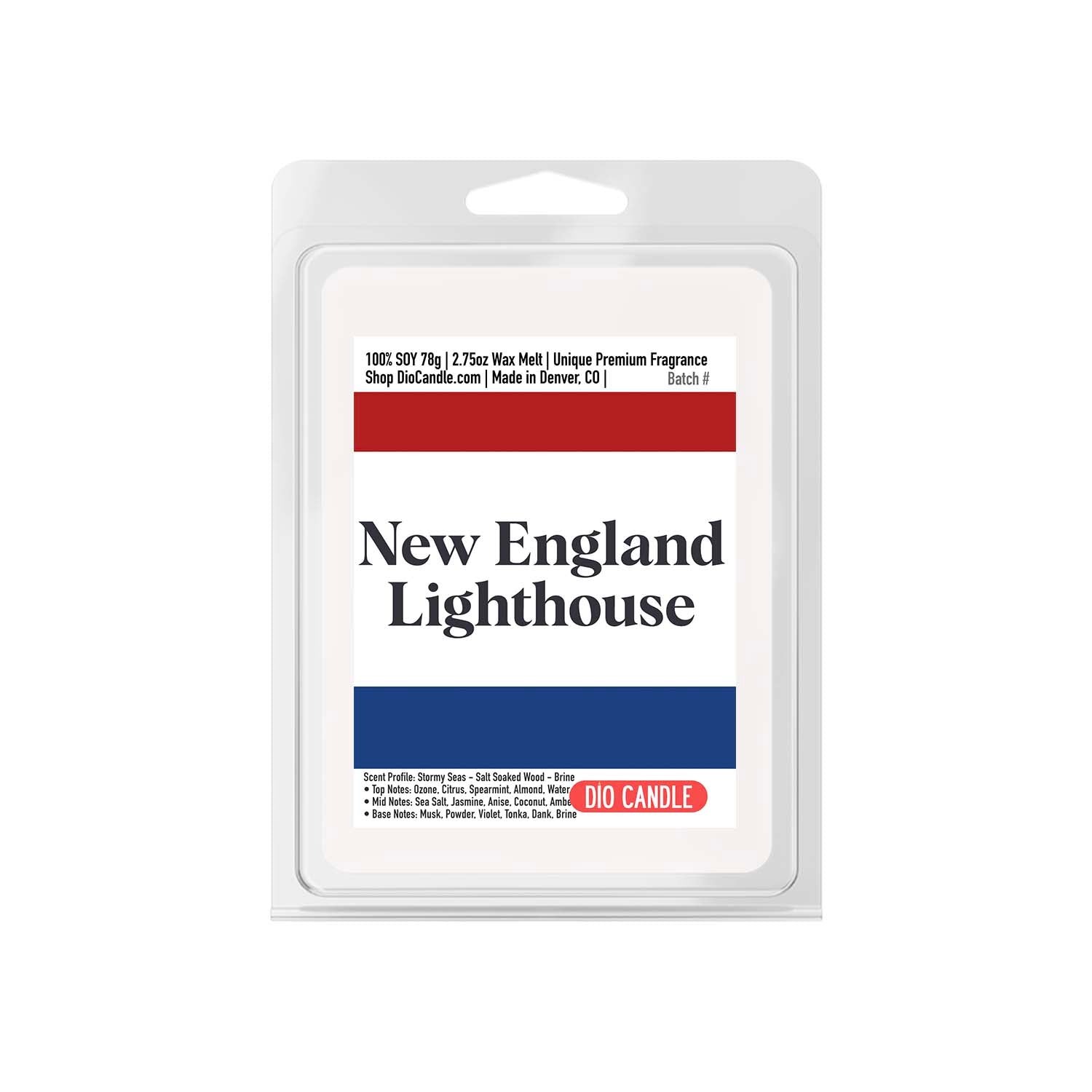 New England Lighthouse Candle