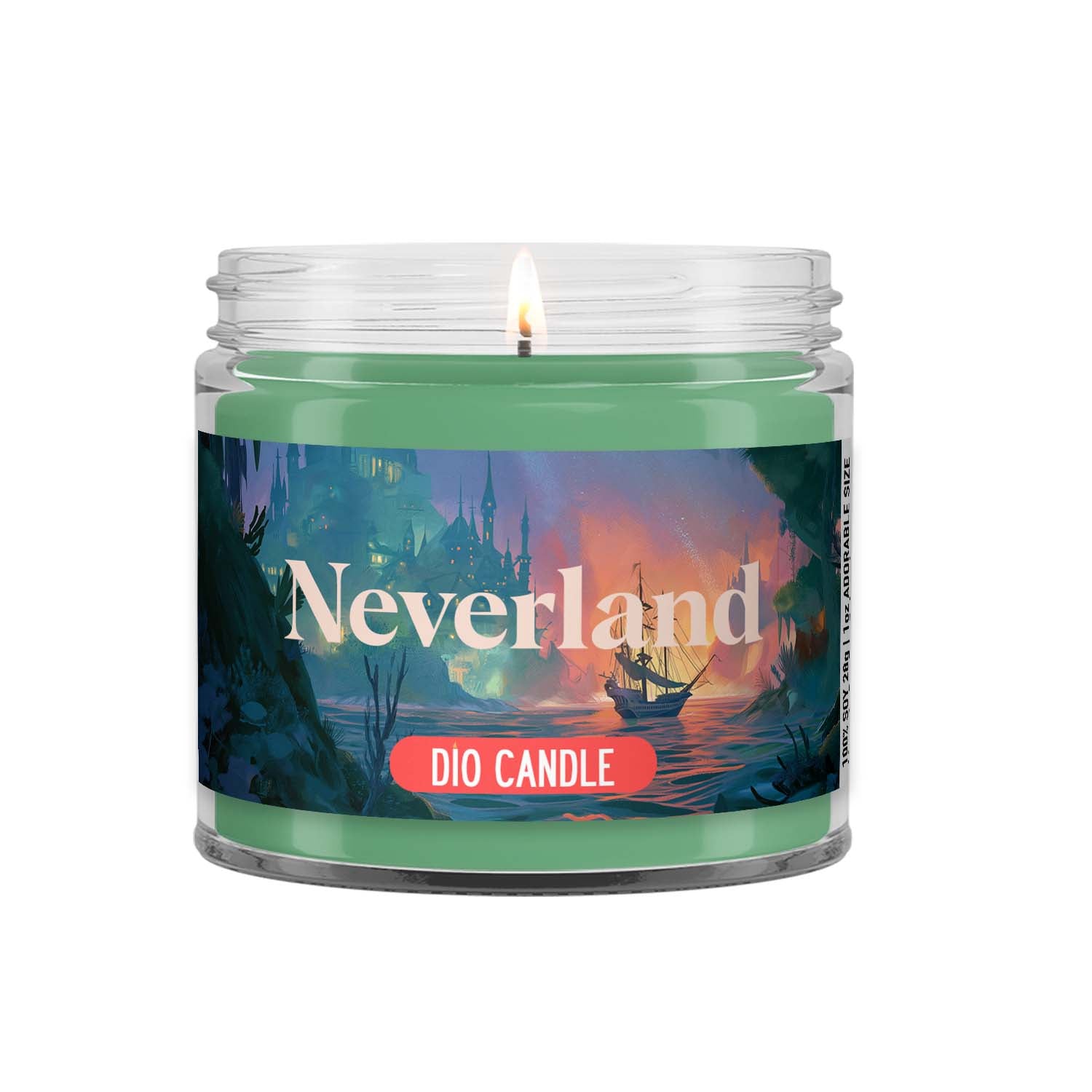 Never Never Land Candle