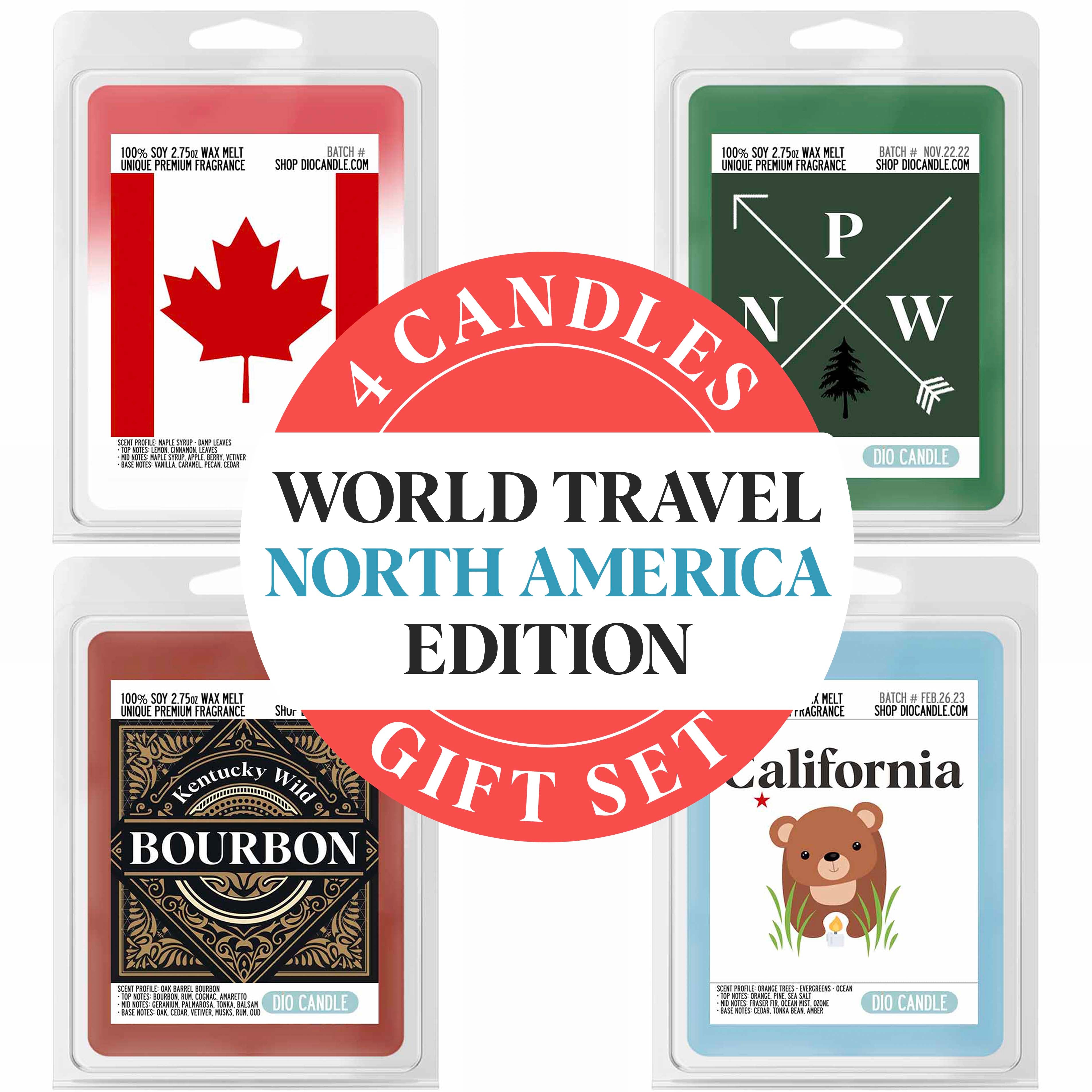 North American Candle Gift Set