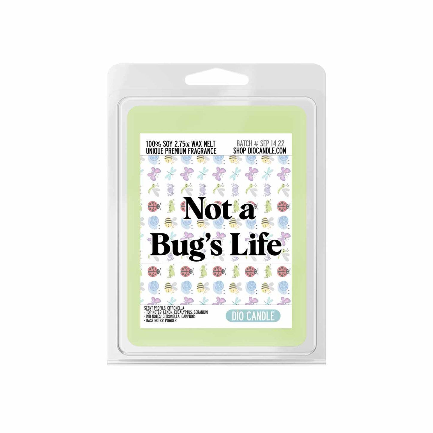 Not a Bug's Life Citronella Candle