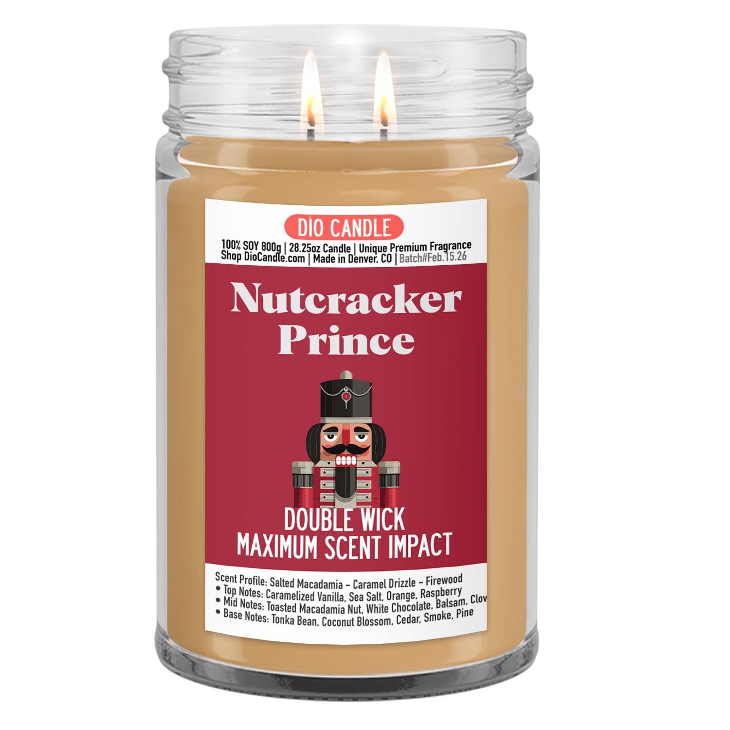 Nutcracker Prince Candle