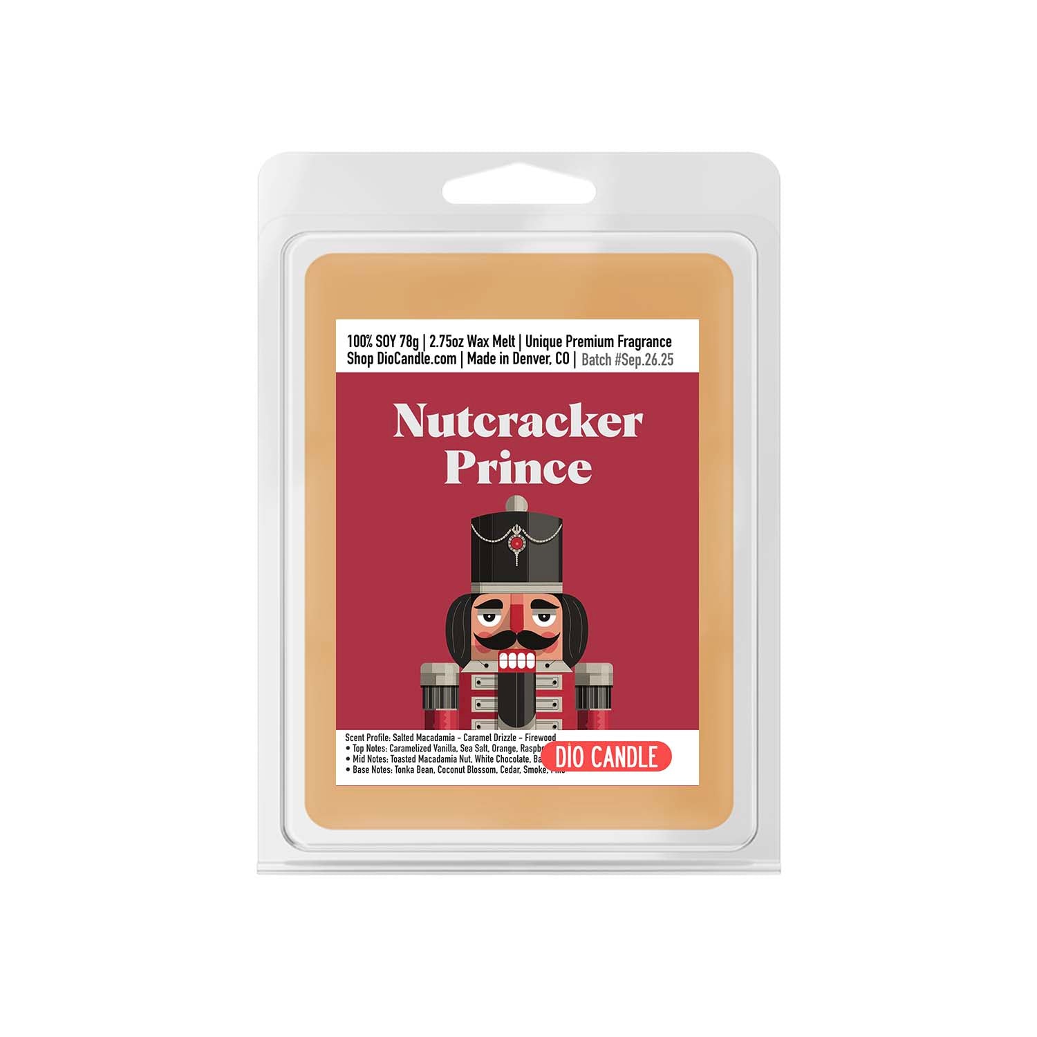 Nutcracker Prince Candle
