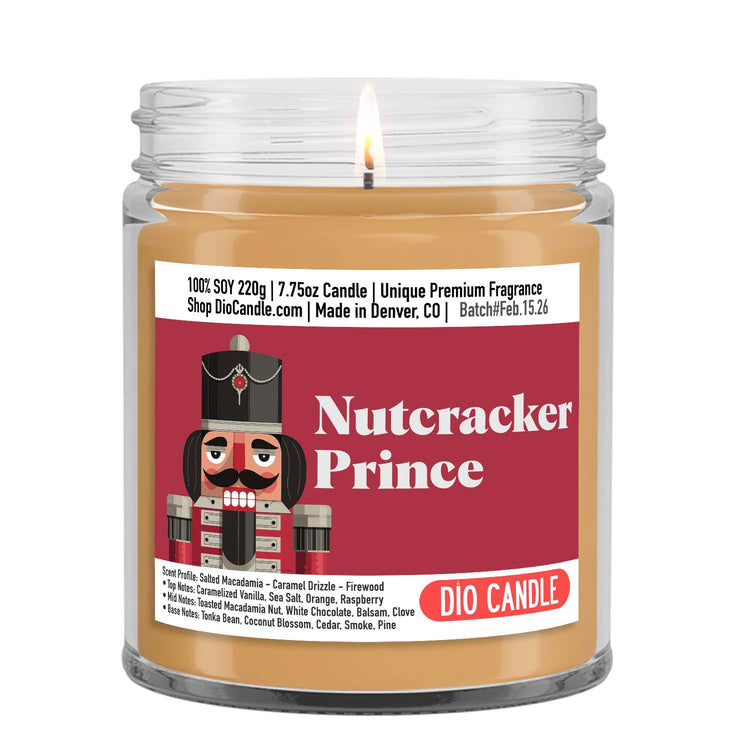 Nutcracker Prince Candle