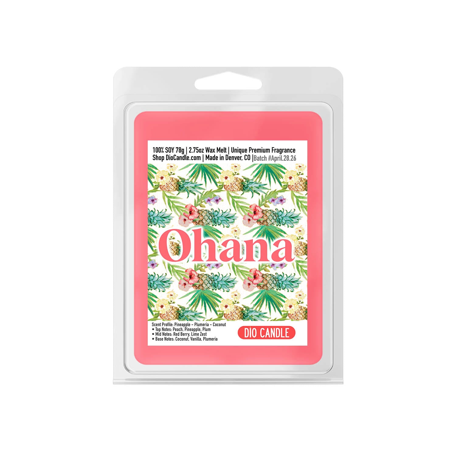 Hawaiian Ohana Candle