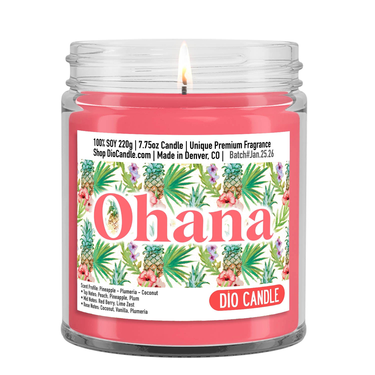 Hawaiian Ohana Candle