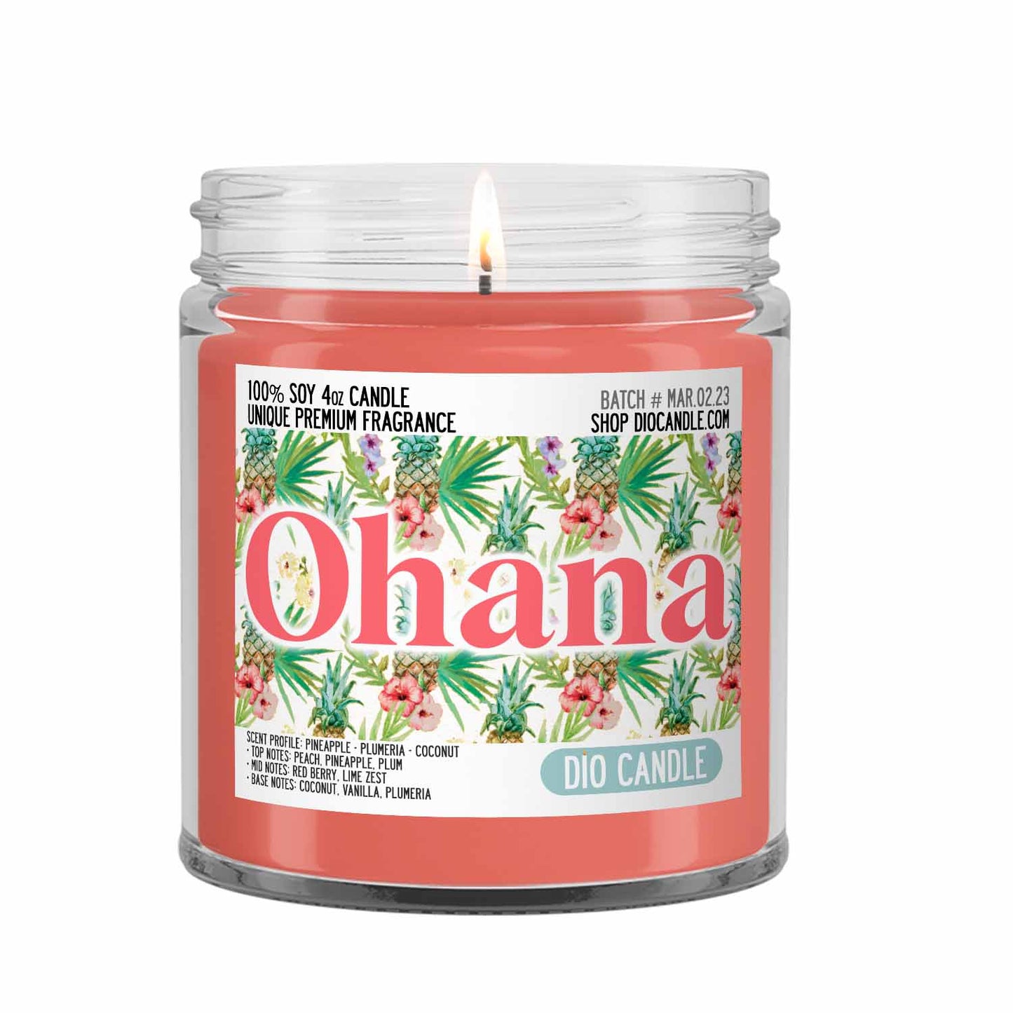 Hawaiian Ohana Candle