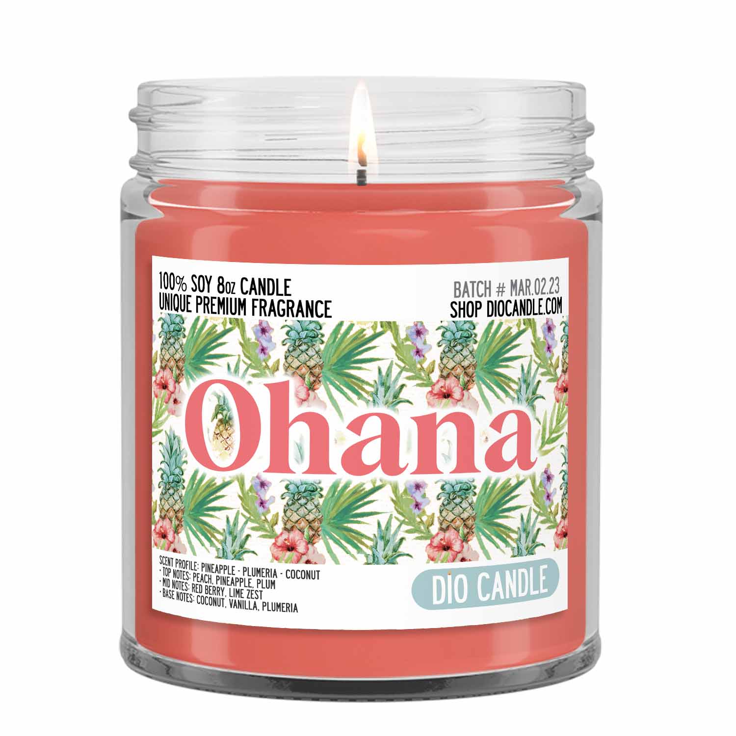 Hawaiian Ohana Candle