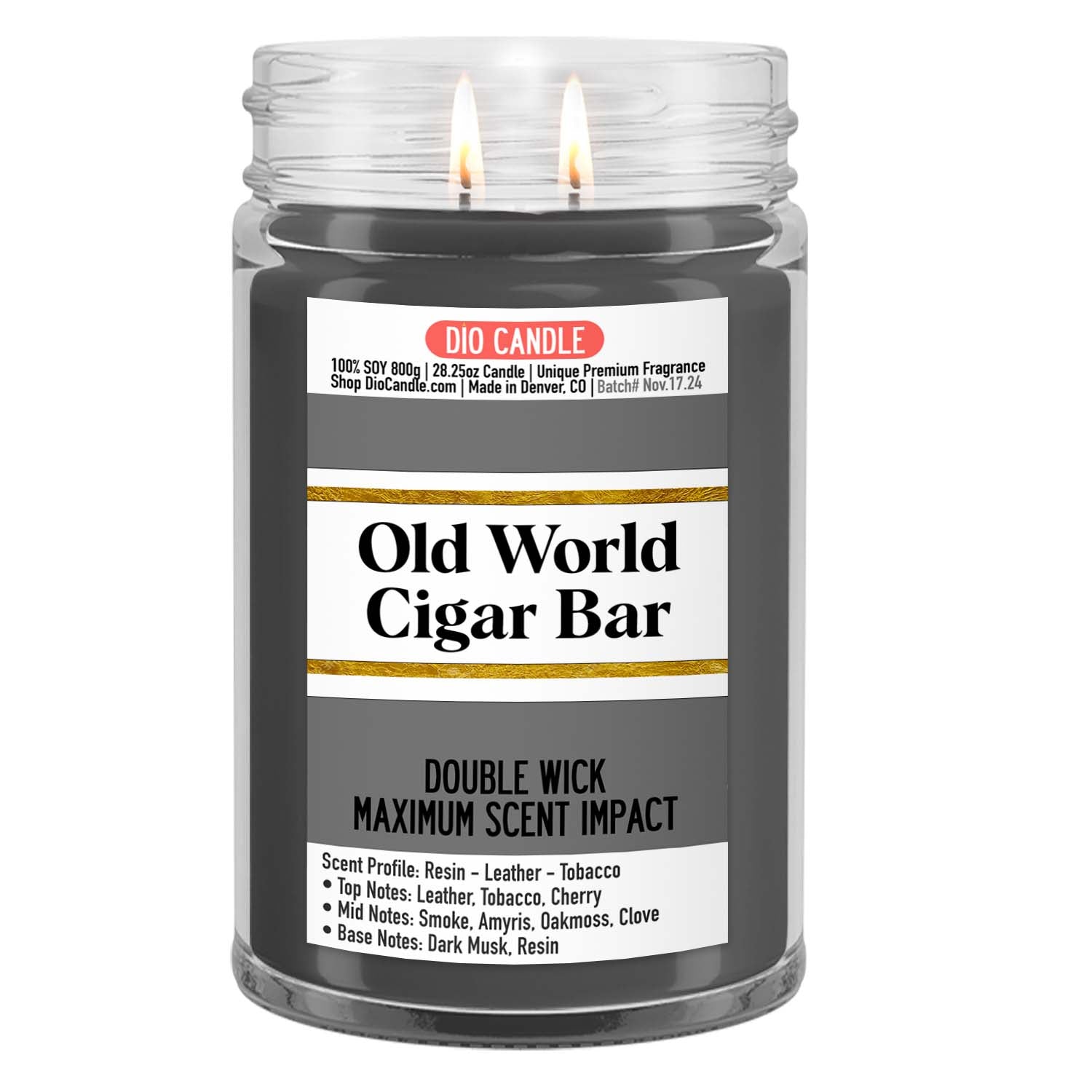 Old World Cigar Bar Candle