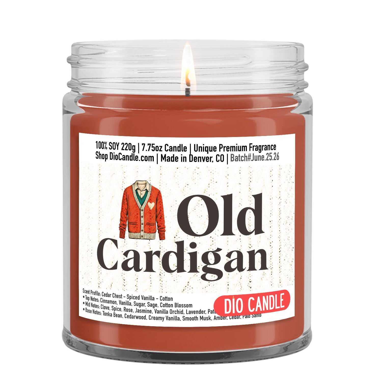Old Cardigan Candle