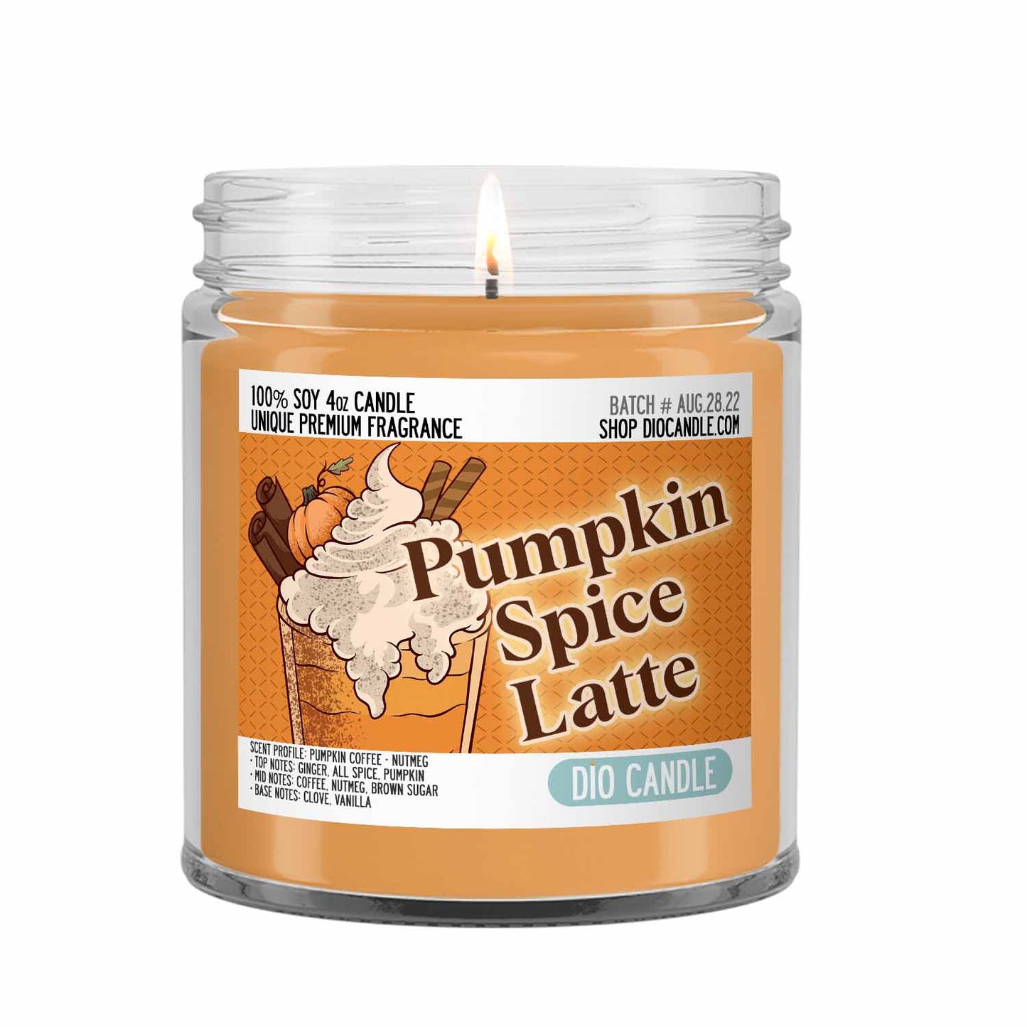 Pumpkin Spice Latte Candle