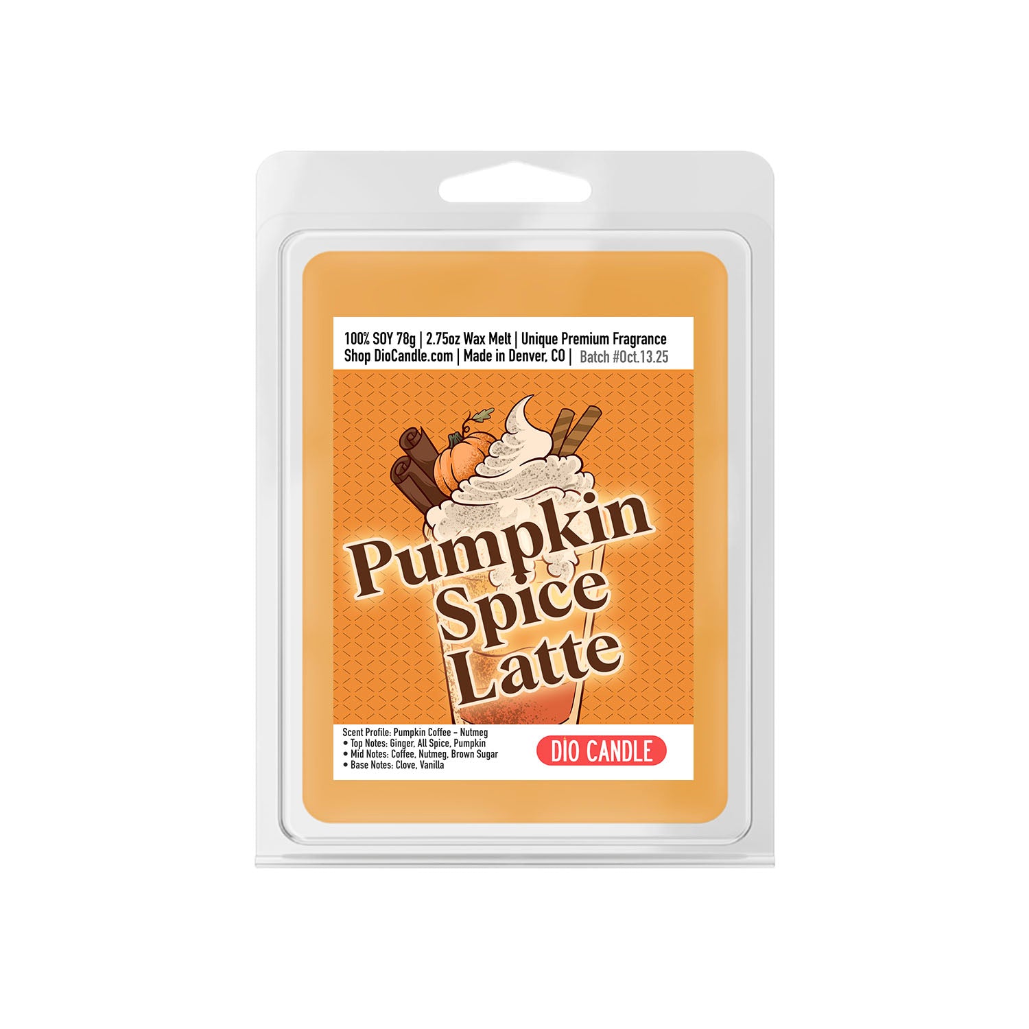 Pumpkin Spice Latte Candle