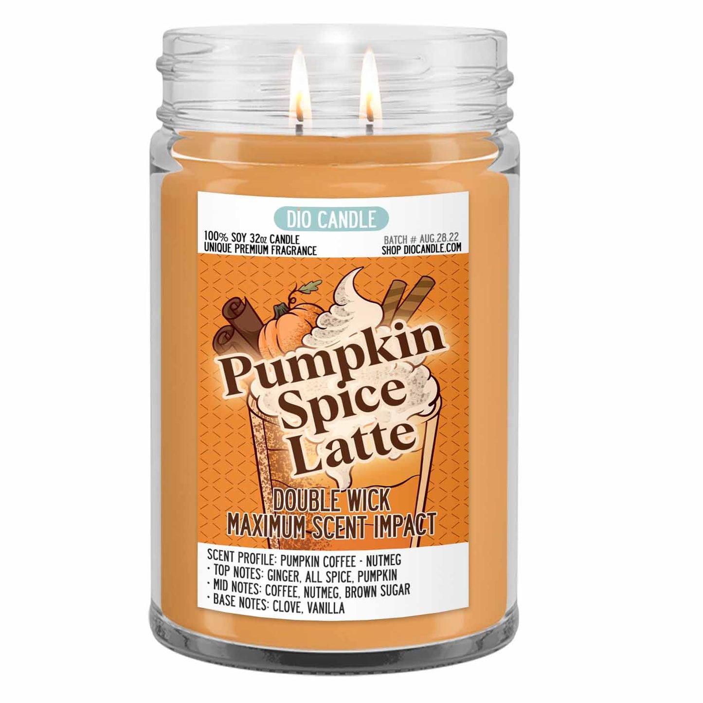 Pumpkin Spice Latte Candle