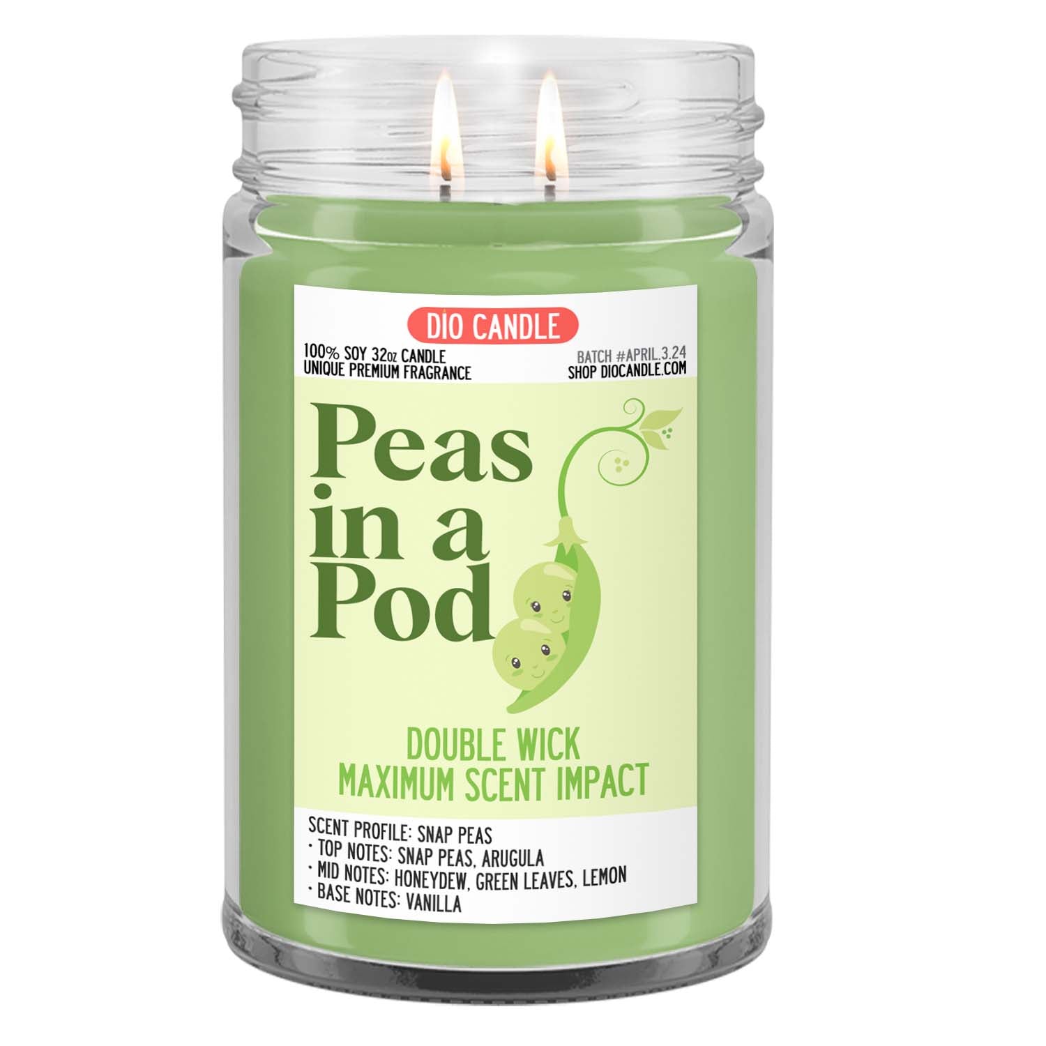 Peas in a Pod Candle