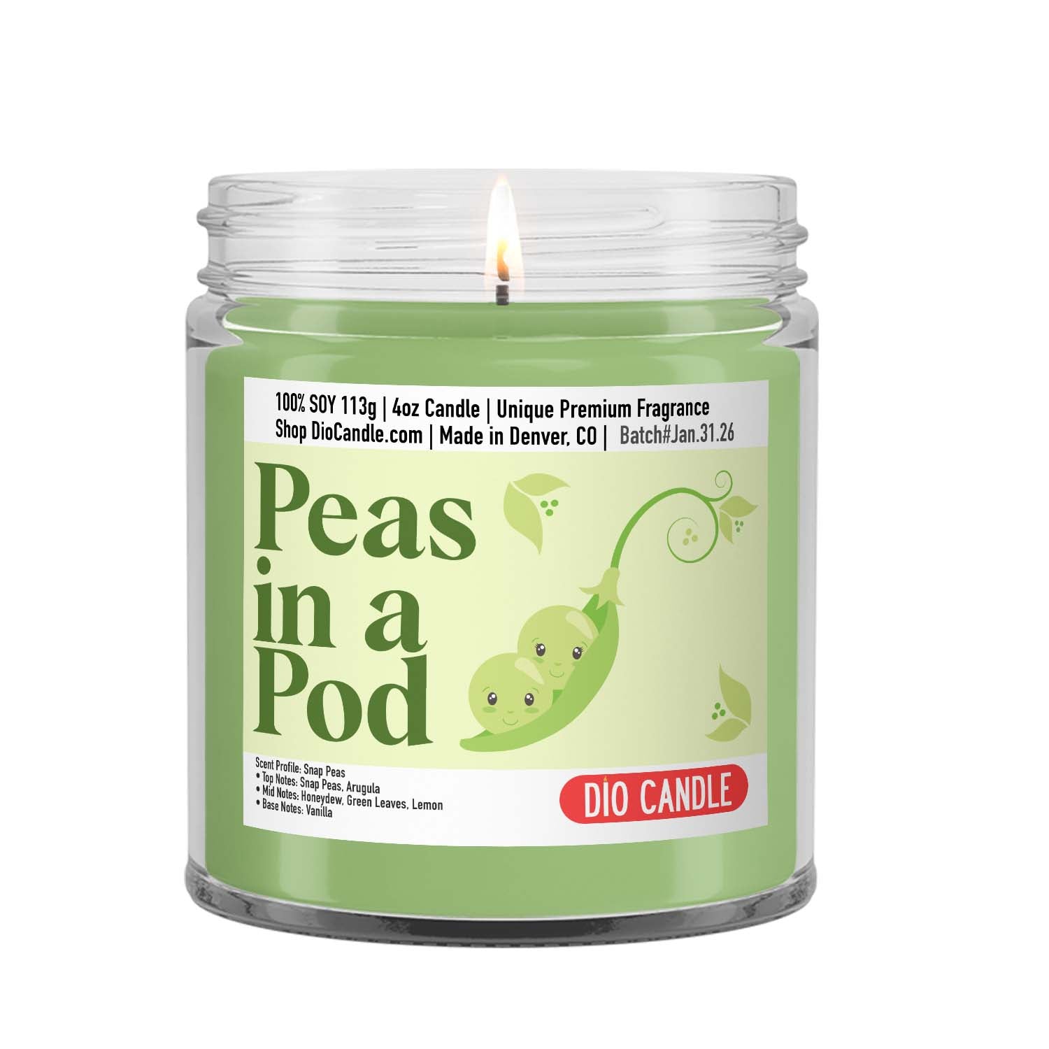 Peas in a Pod Candle