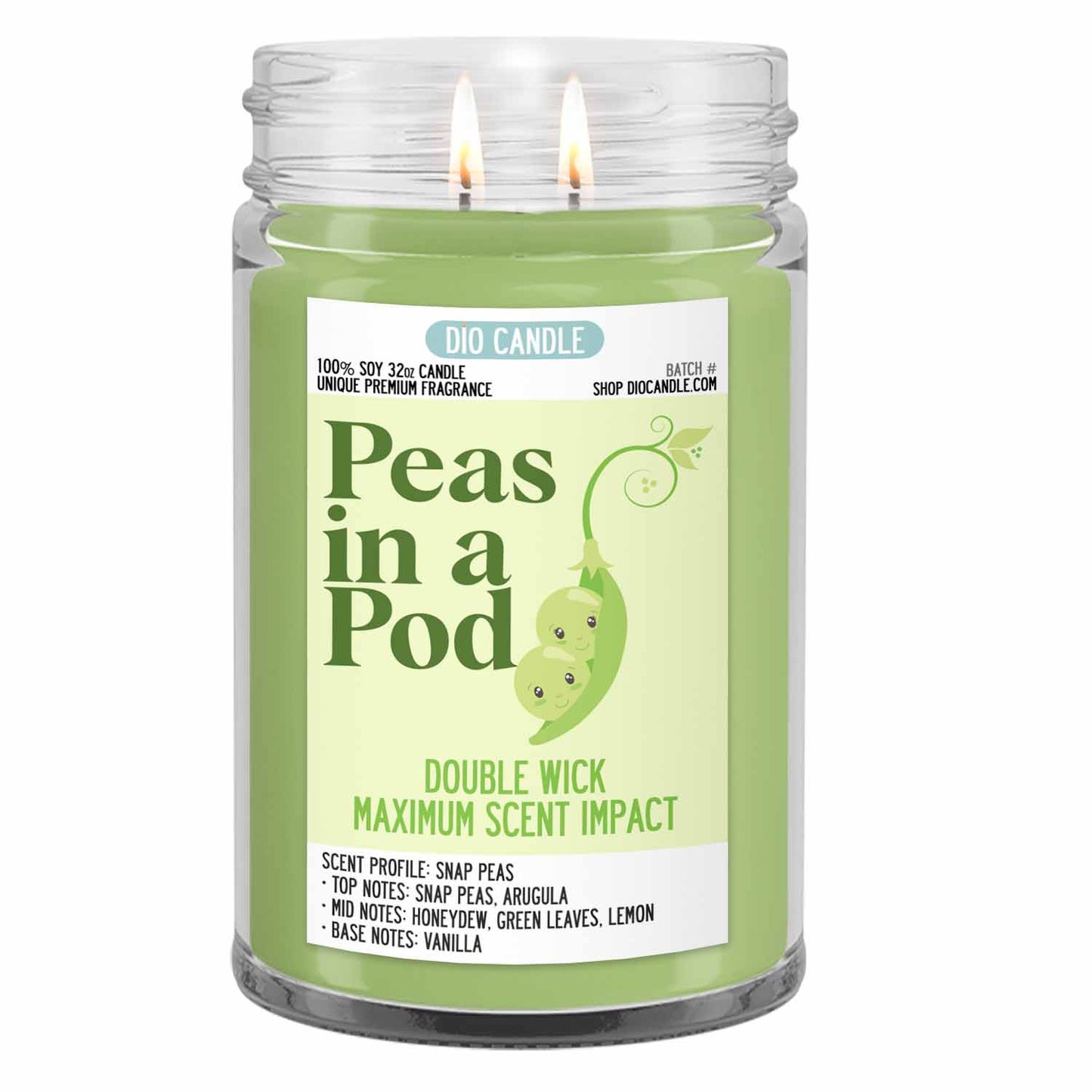 Peas in a Pod Candle