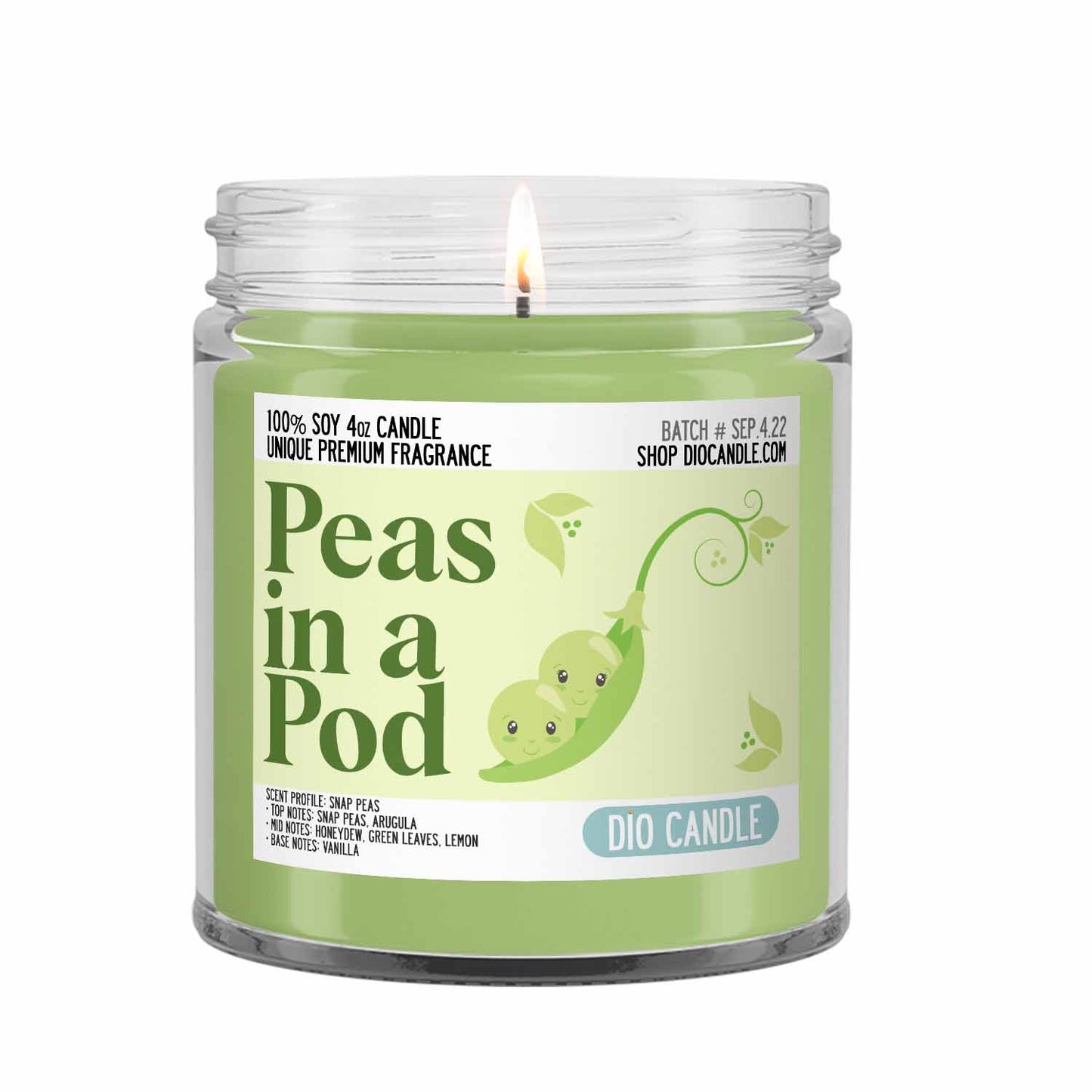 Peas in a Pod Candle