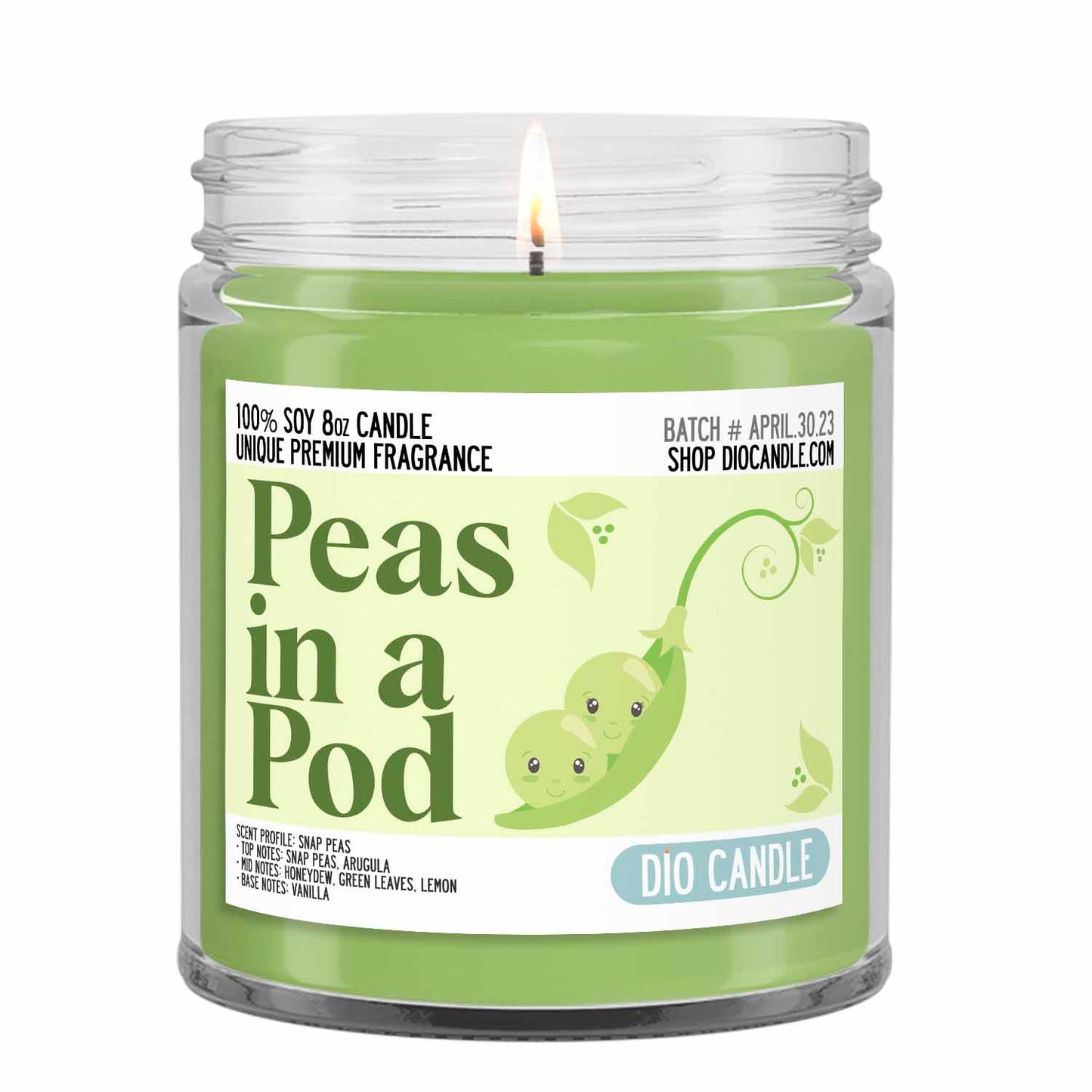 Peas in a Pod Candle