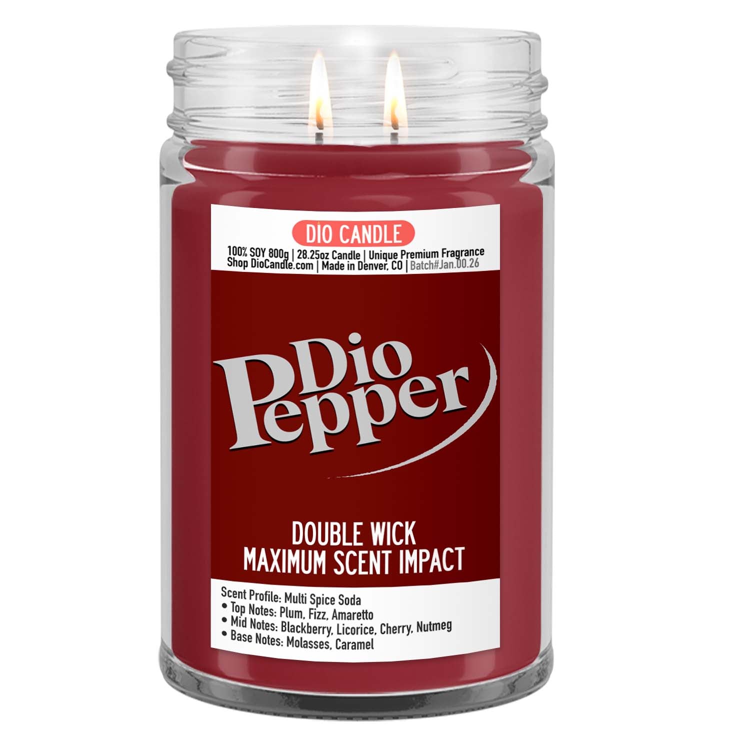 Pepper Soda Candle