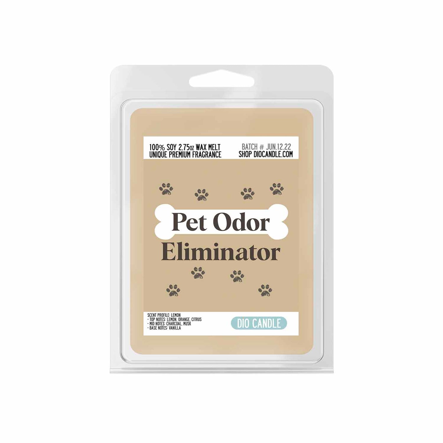 Pet Odor Deodorizer Candle