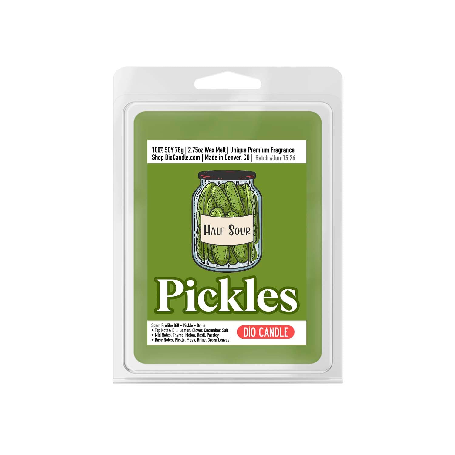 Pickles Candle