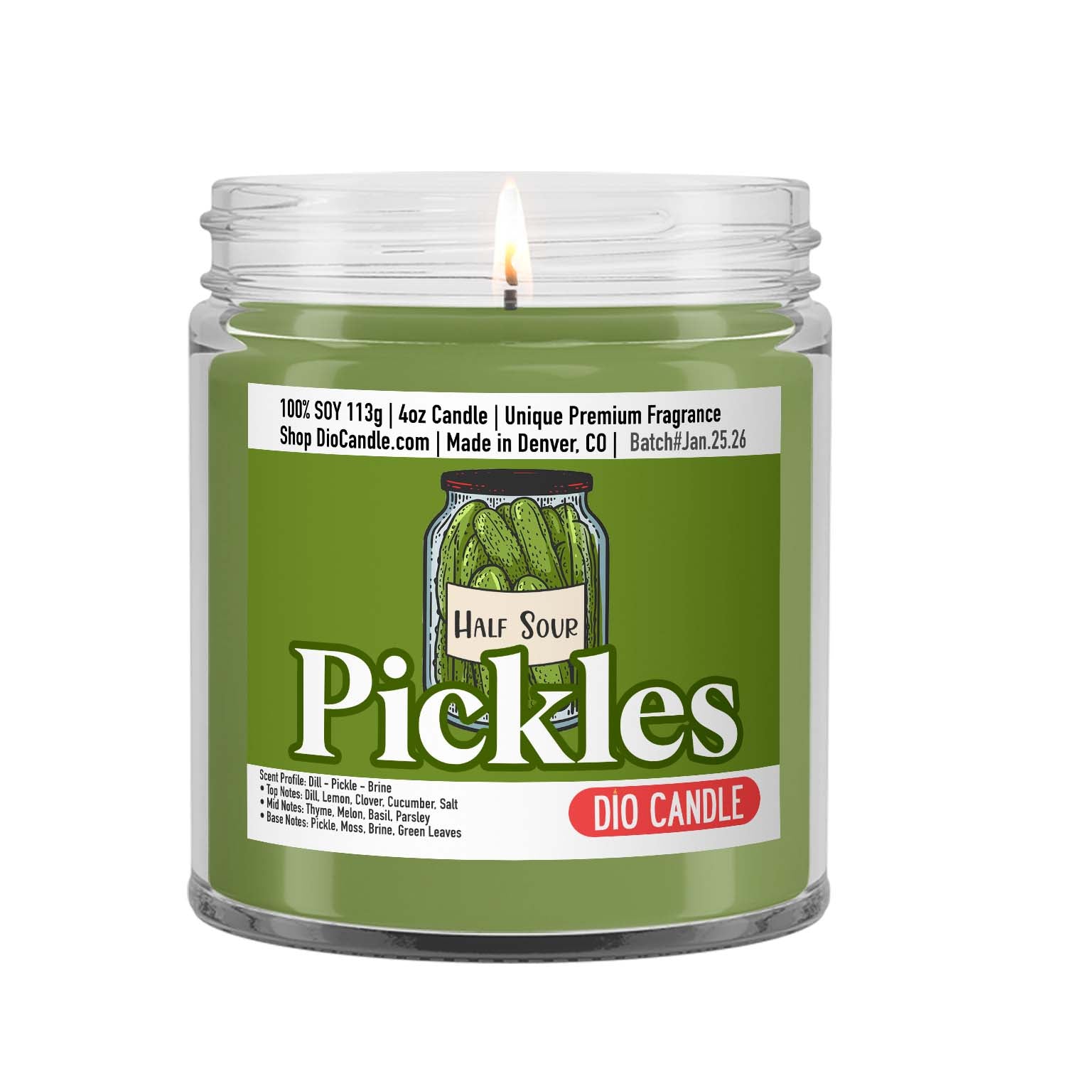 Pickles Candle