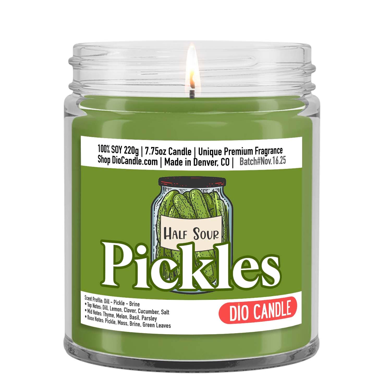 Pickles Candle
