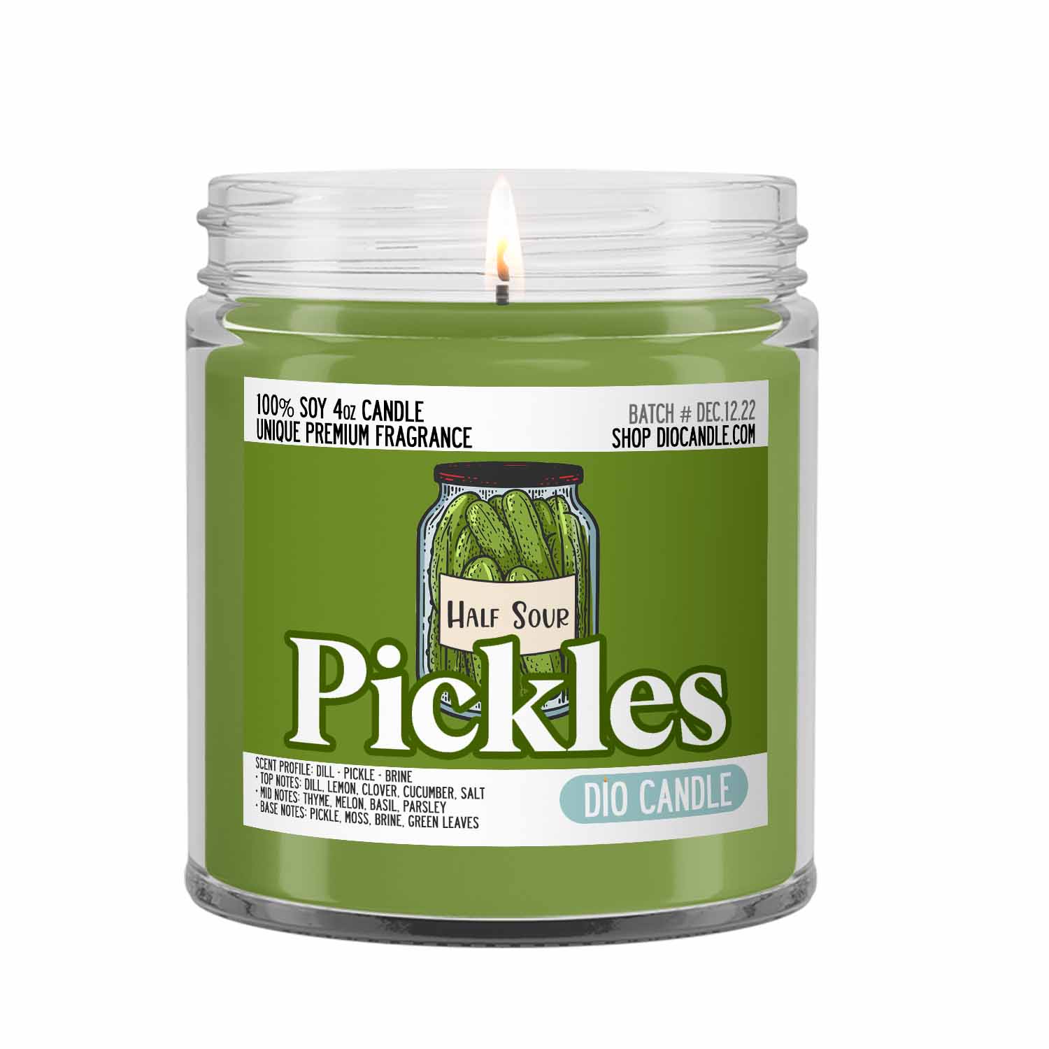 Pickles Candle