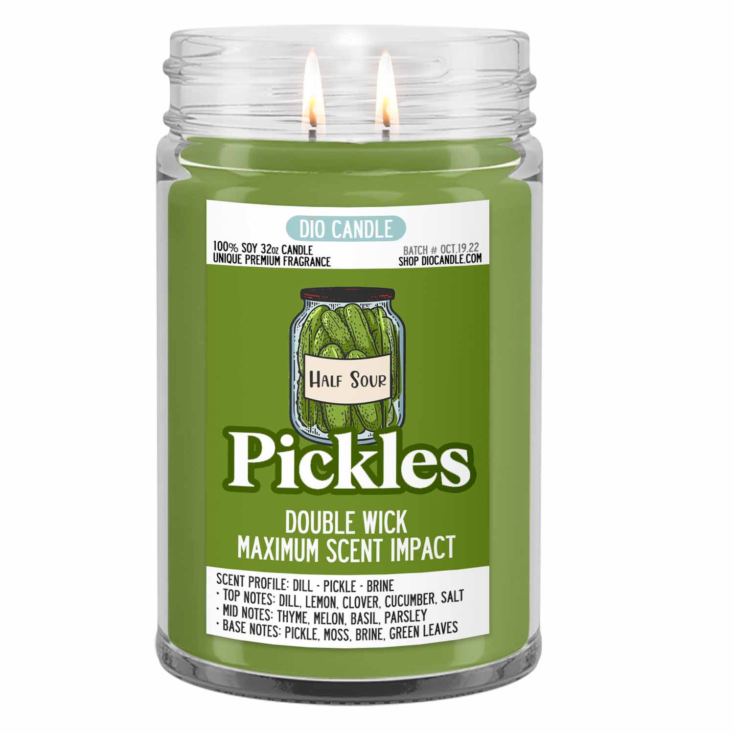 Pickles Candle