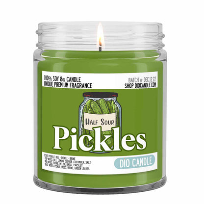 Pickles Candle