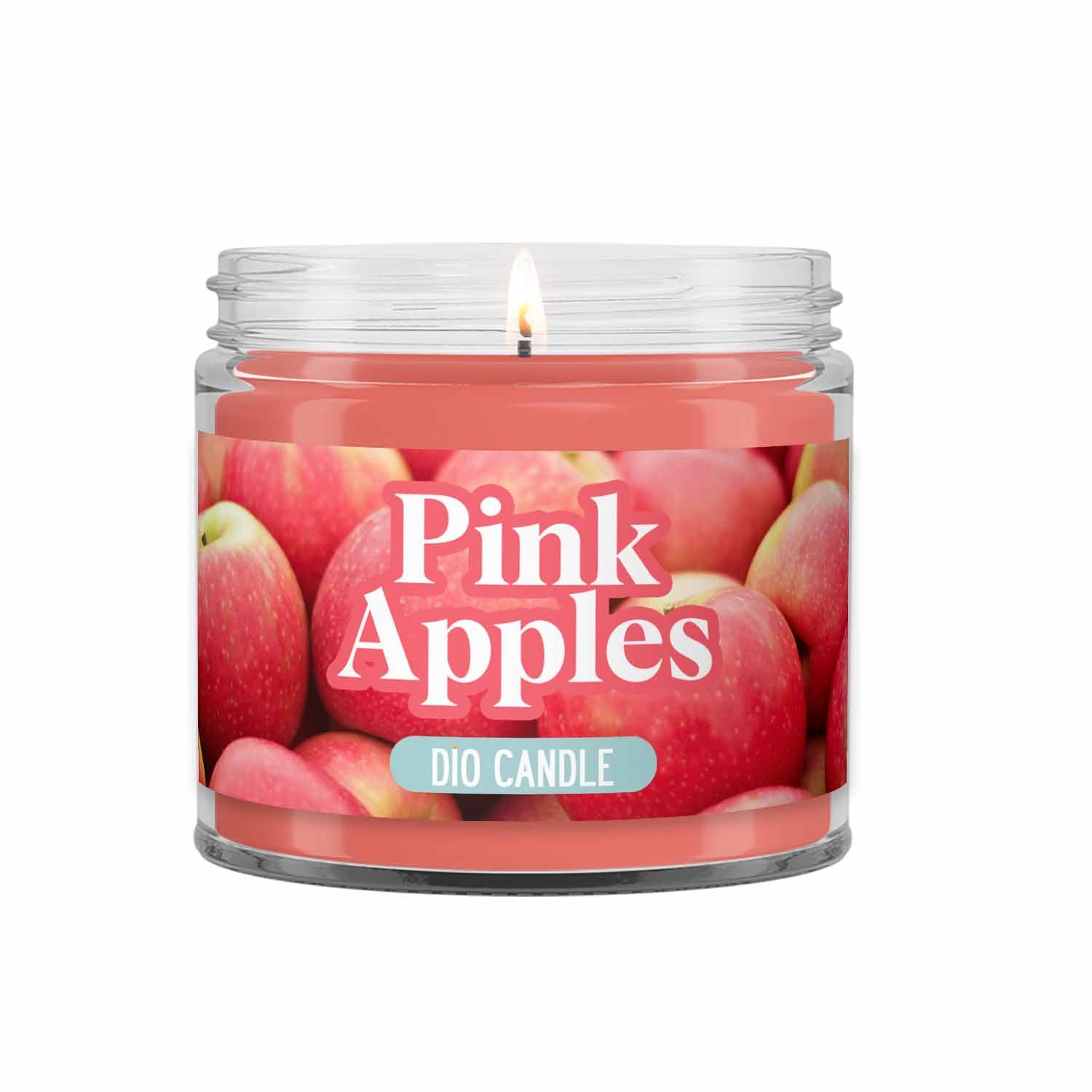 Pink Apples Candle