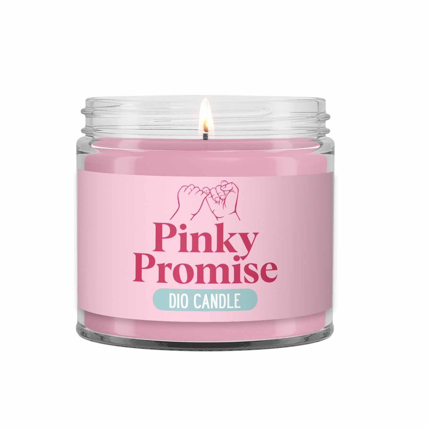 Pinkie Promise Candle