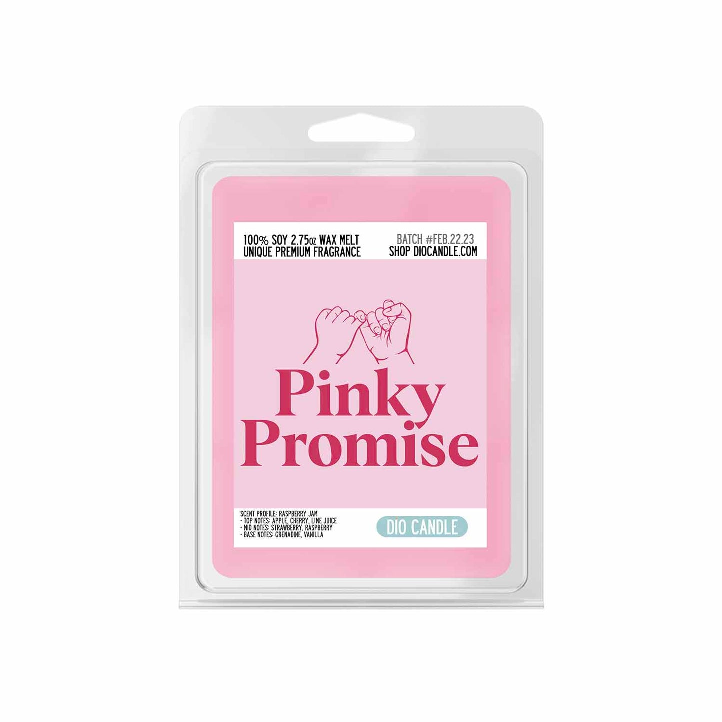 Pinkie Promise Candle