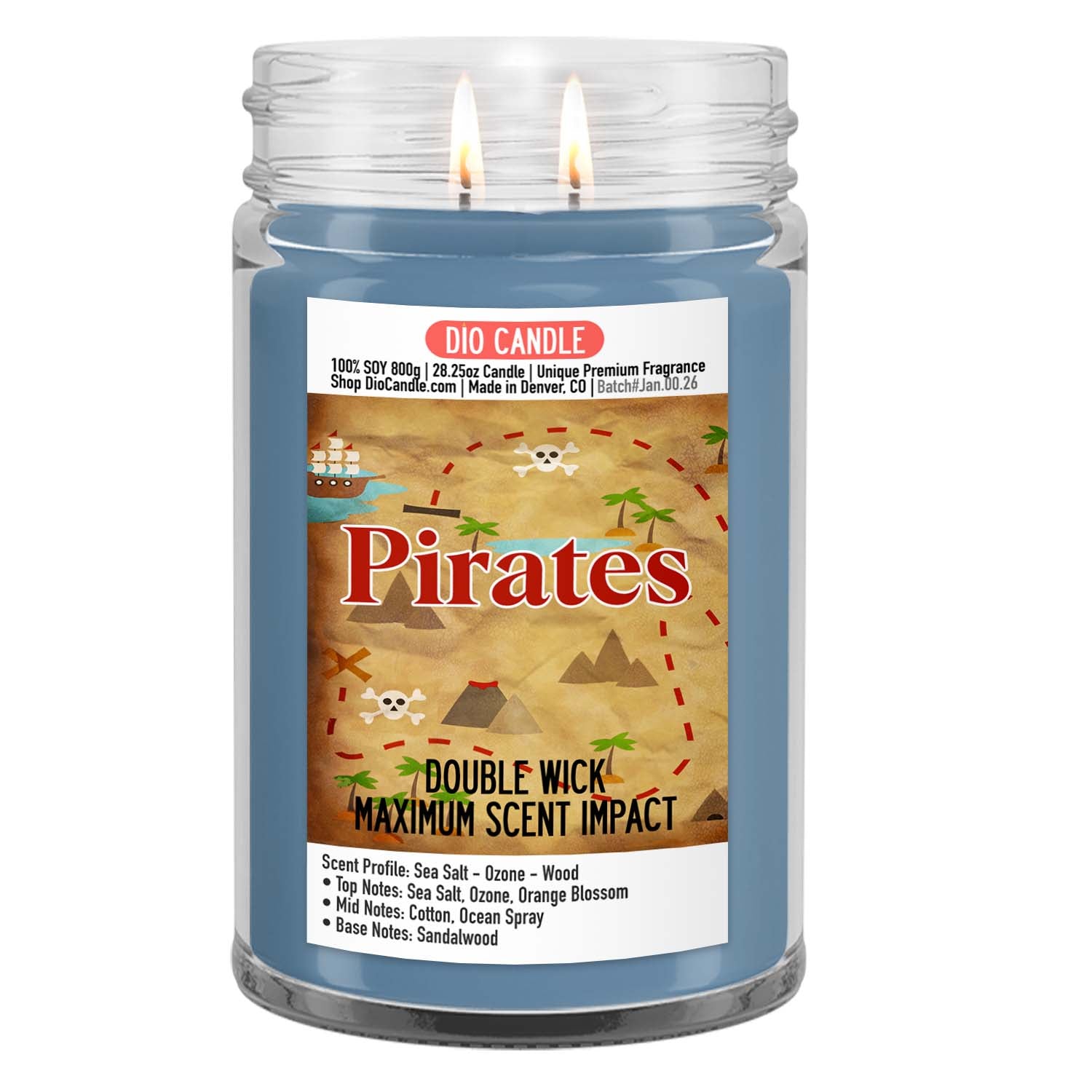 Pirates Candle