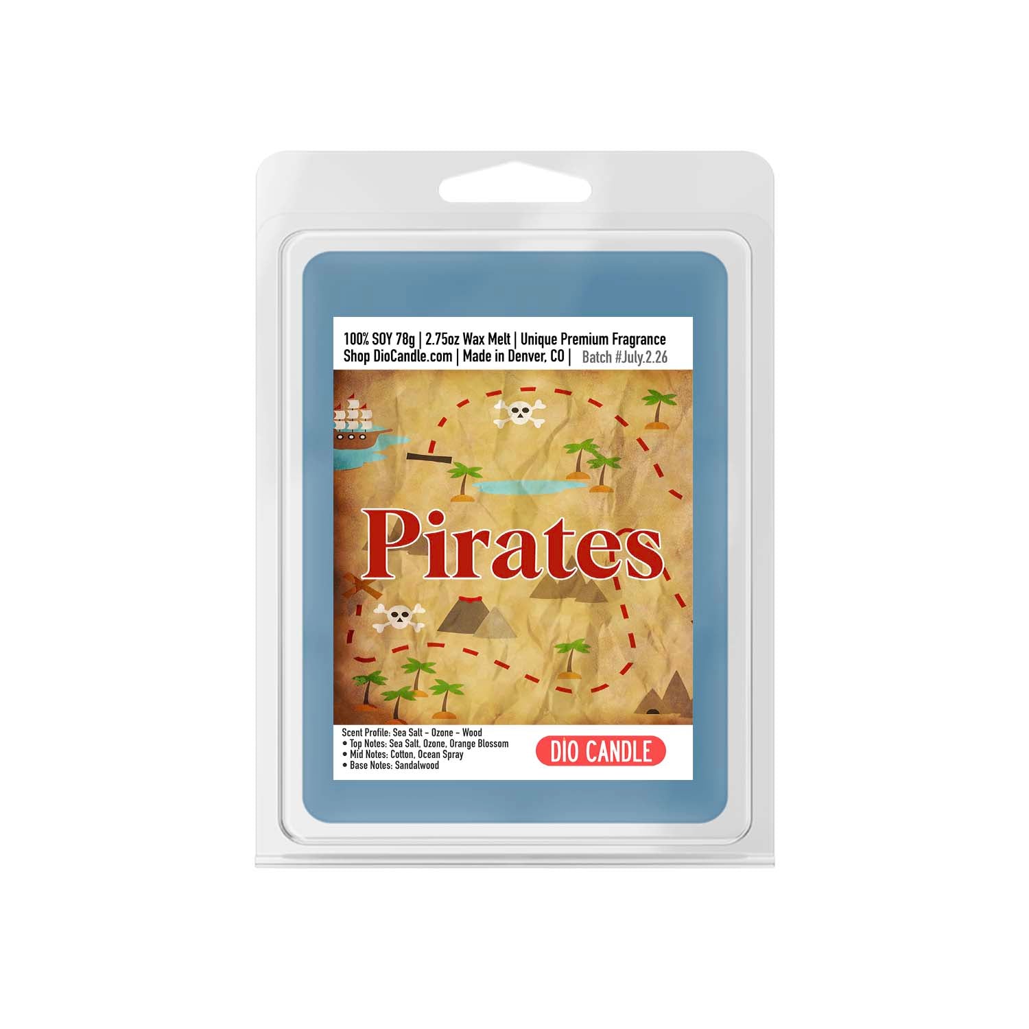 Pirates Candle