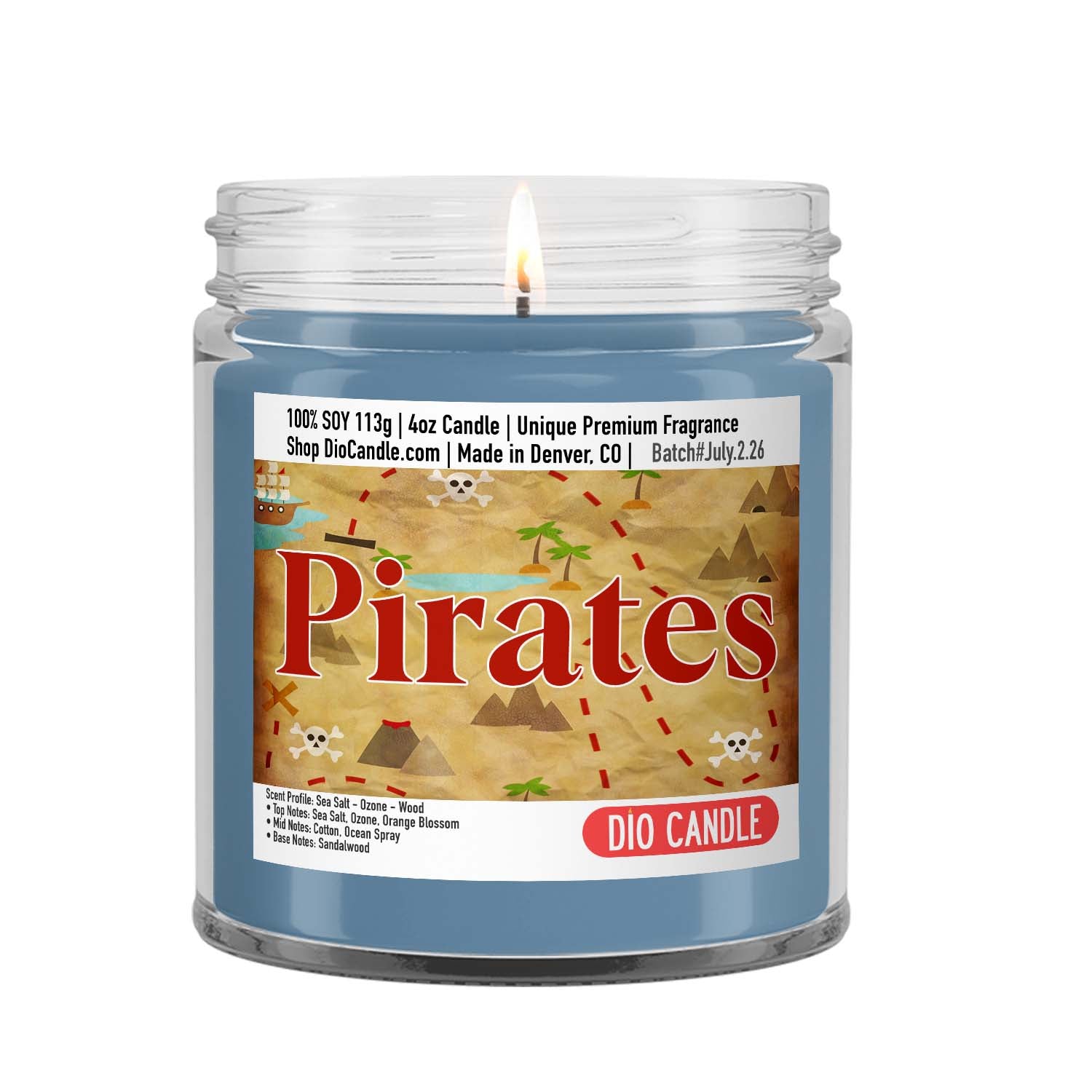 Pirates Candle