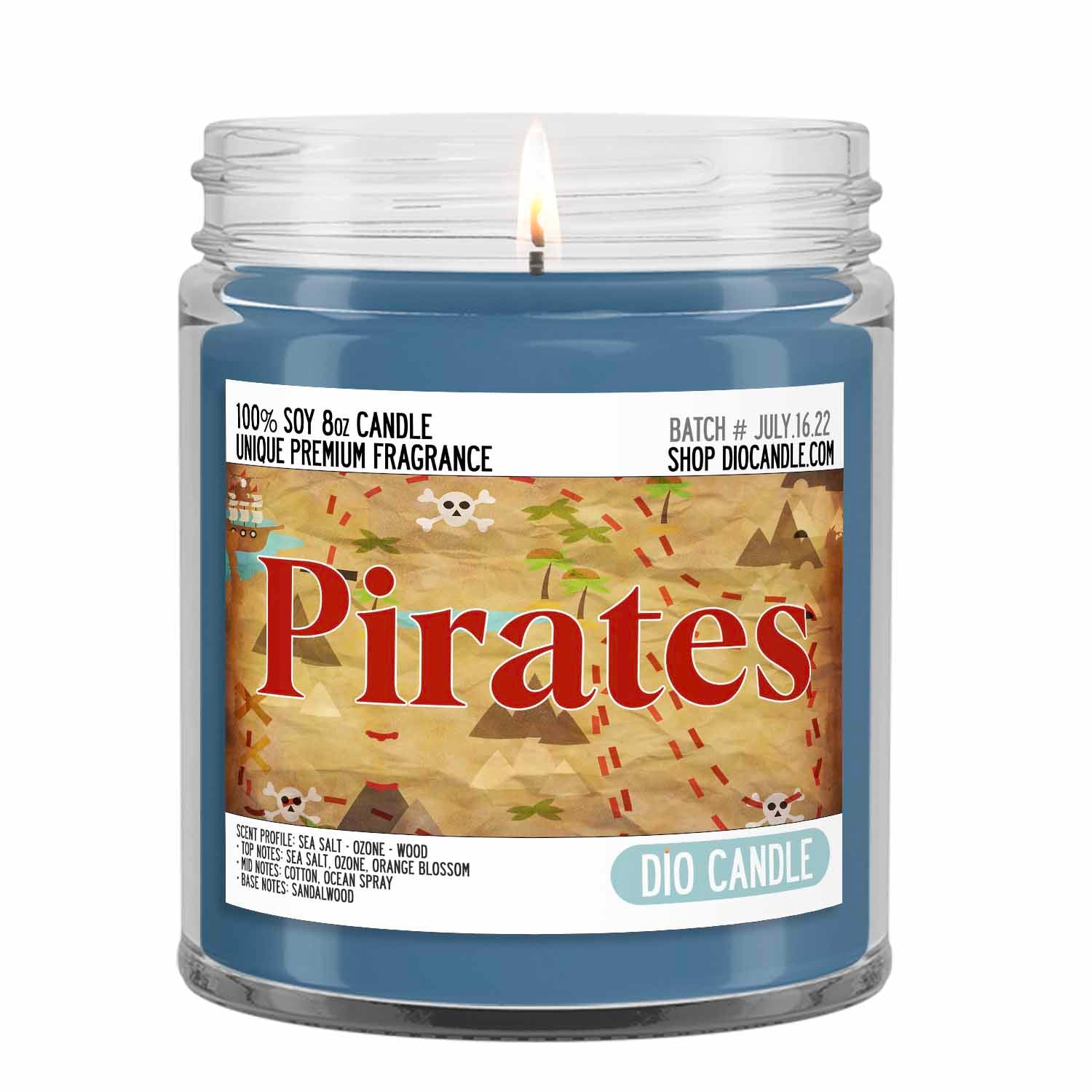 Pirates Candle