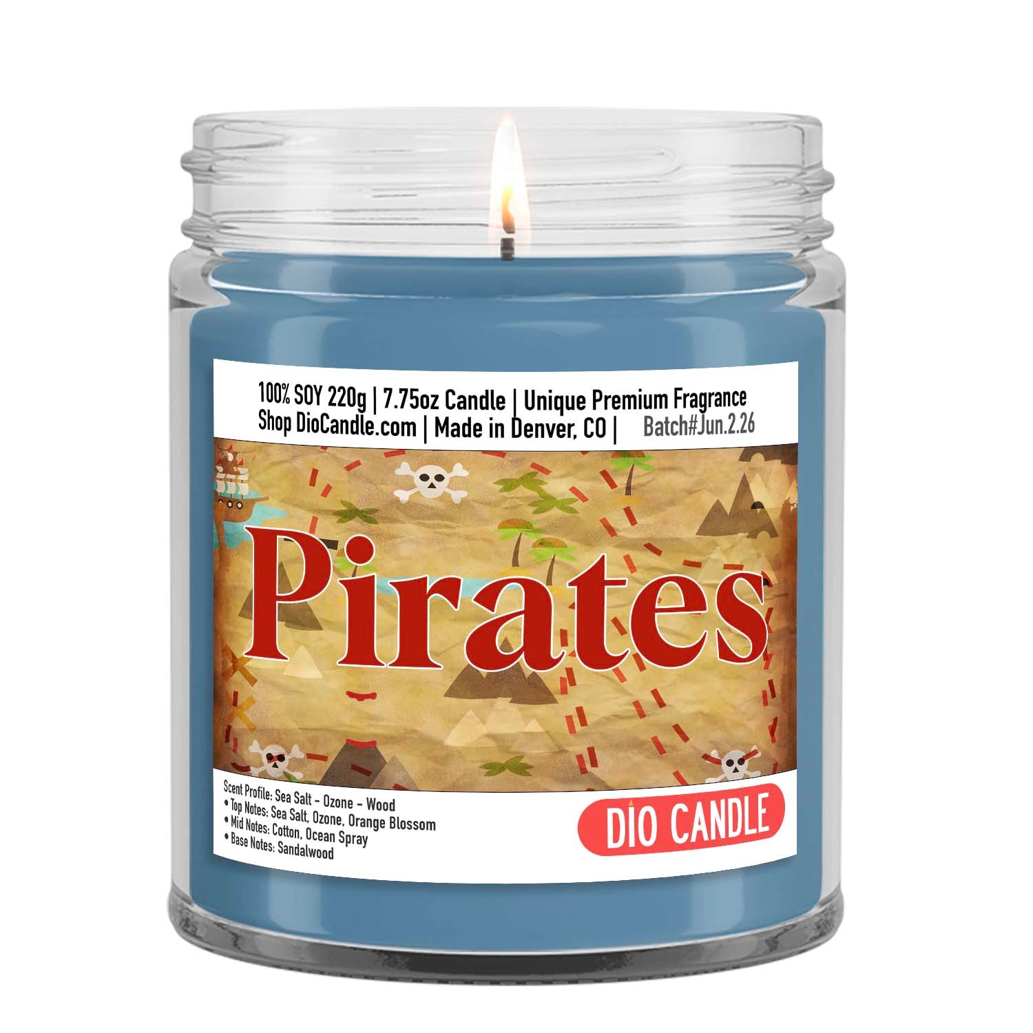 Pirates Candle