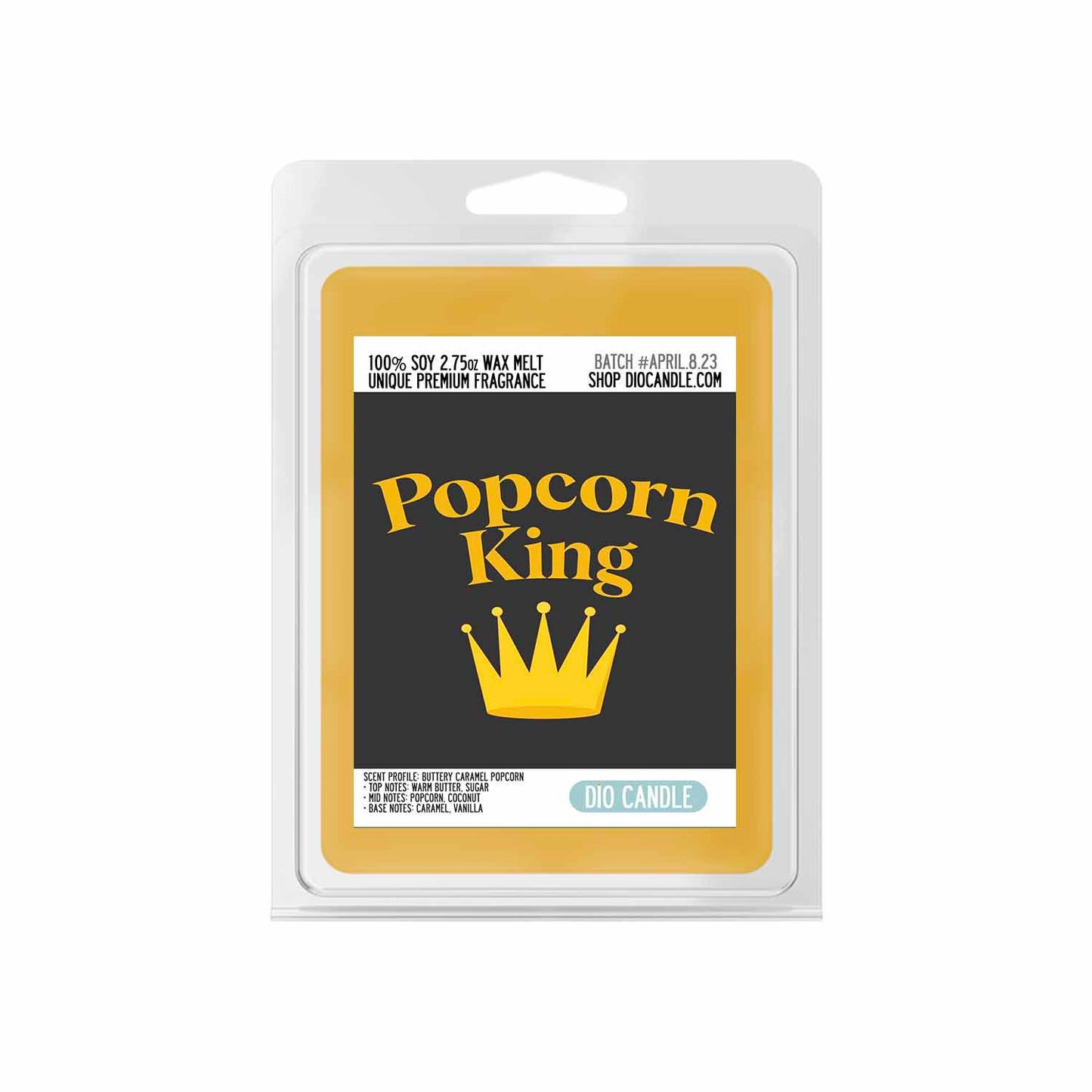 Popcorn King Candle