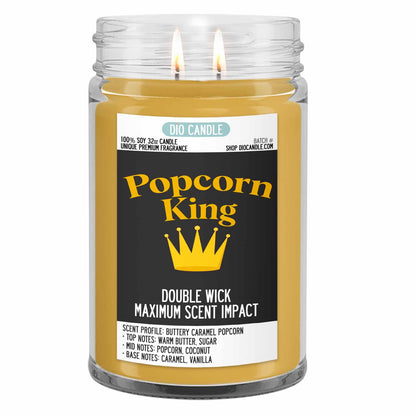 Popcorn King Candle