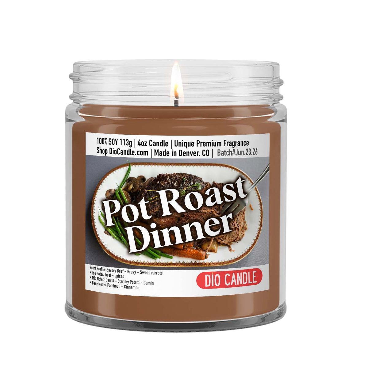 Pot Roast Candle