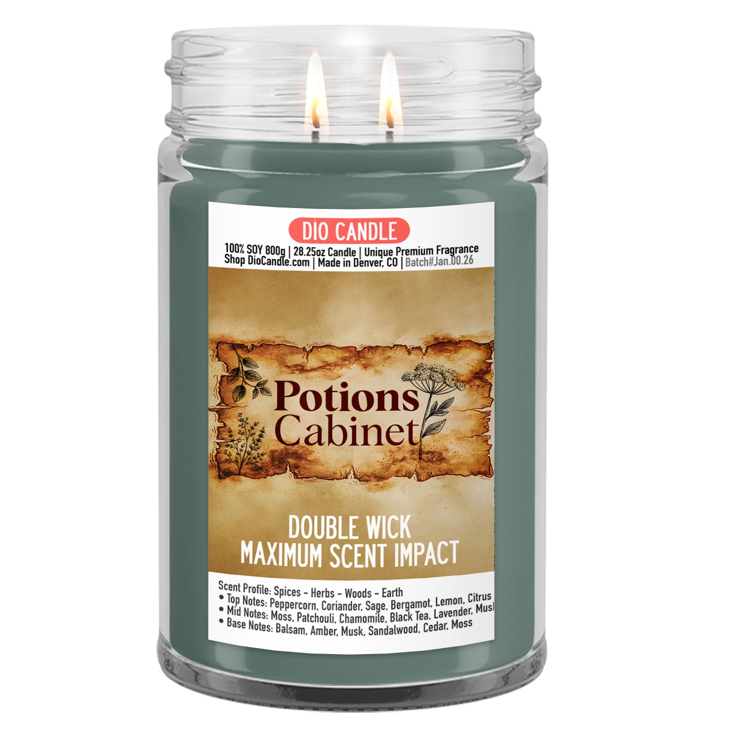 Potions Cabinet Candle