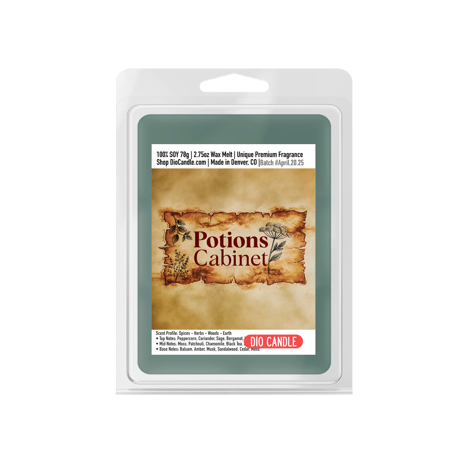 Potions Cabinet Candle