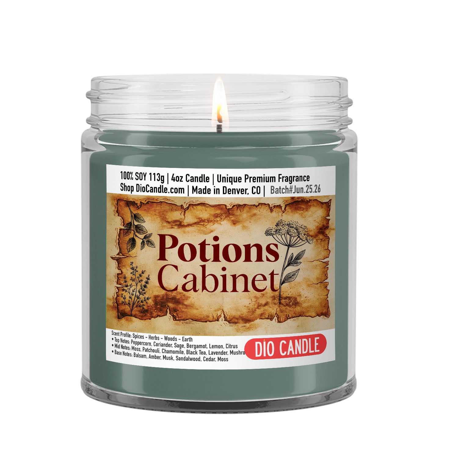 Potions Cabinet Candle