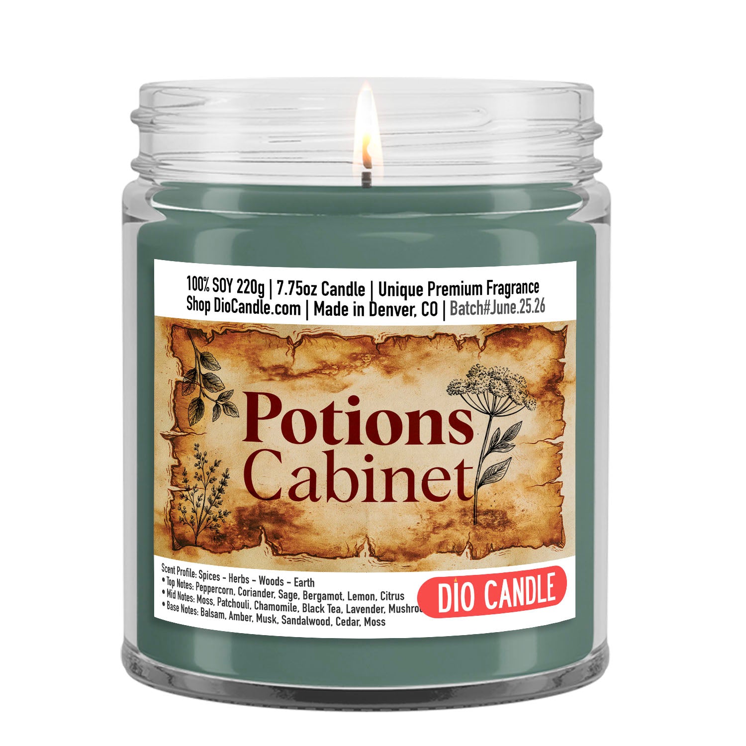 Potions Cabinet Candle