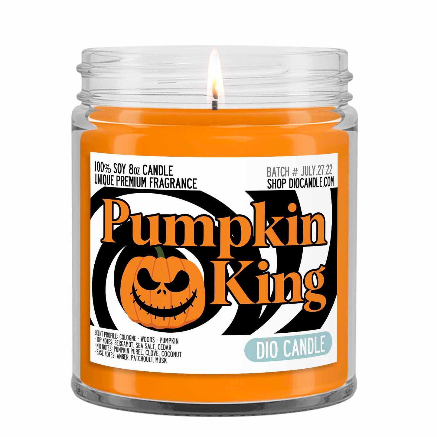 Pumpkin King Candle