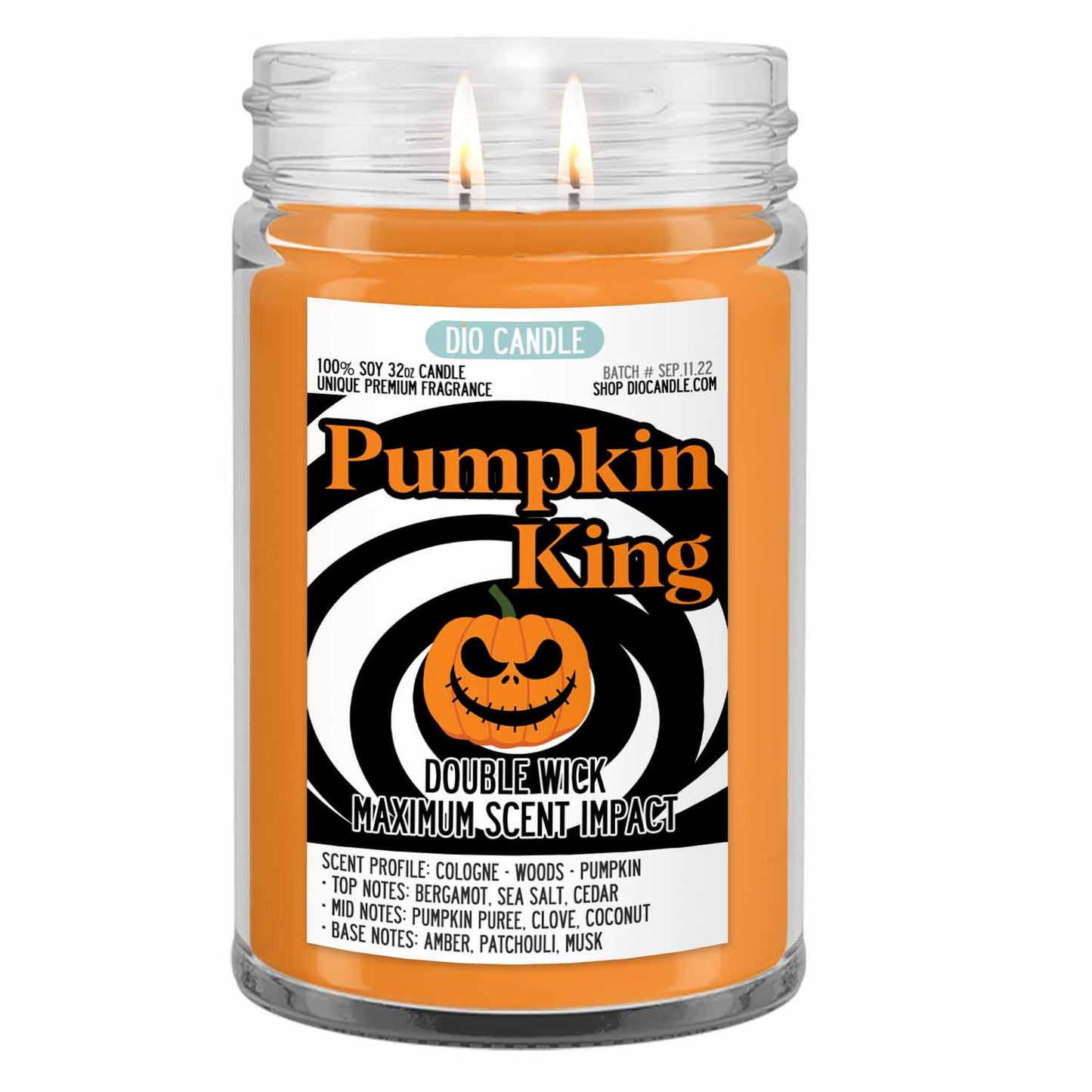 Pumpkin King Candle