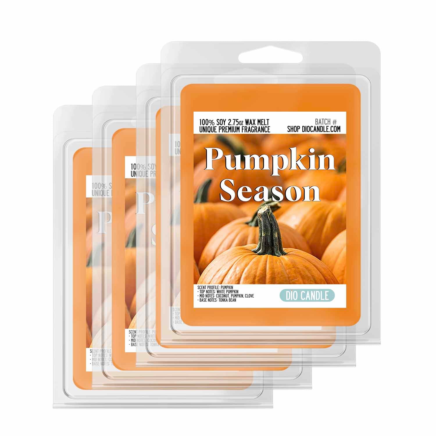 Happy Wax Spicy Pumpkin Scented Soy Wax Melts Collection 6 Oz. of Scented  Wax Melts, Made in USA Spicy Pumpkin 6 oz