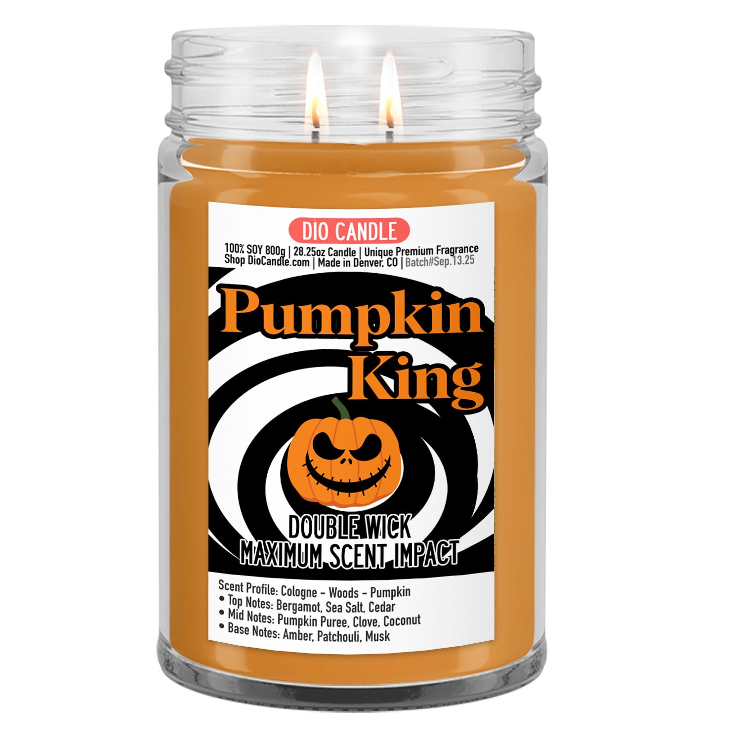 Pumpkin King Candle