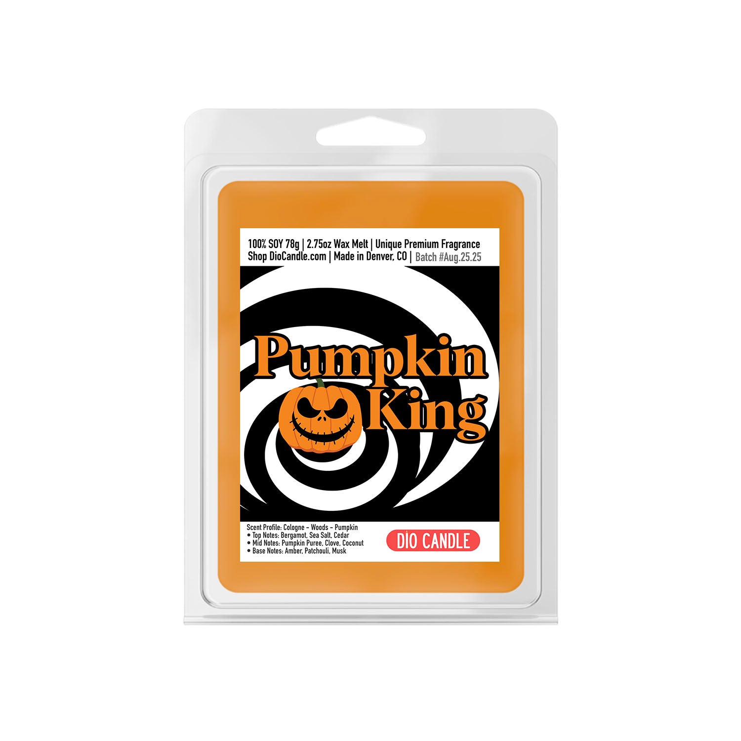 Pumpkin King Candle